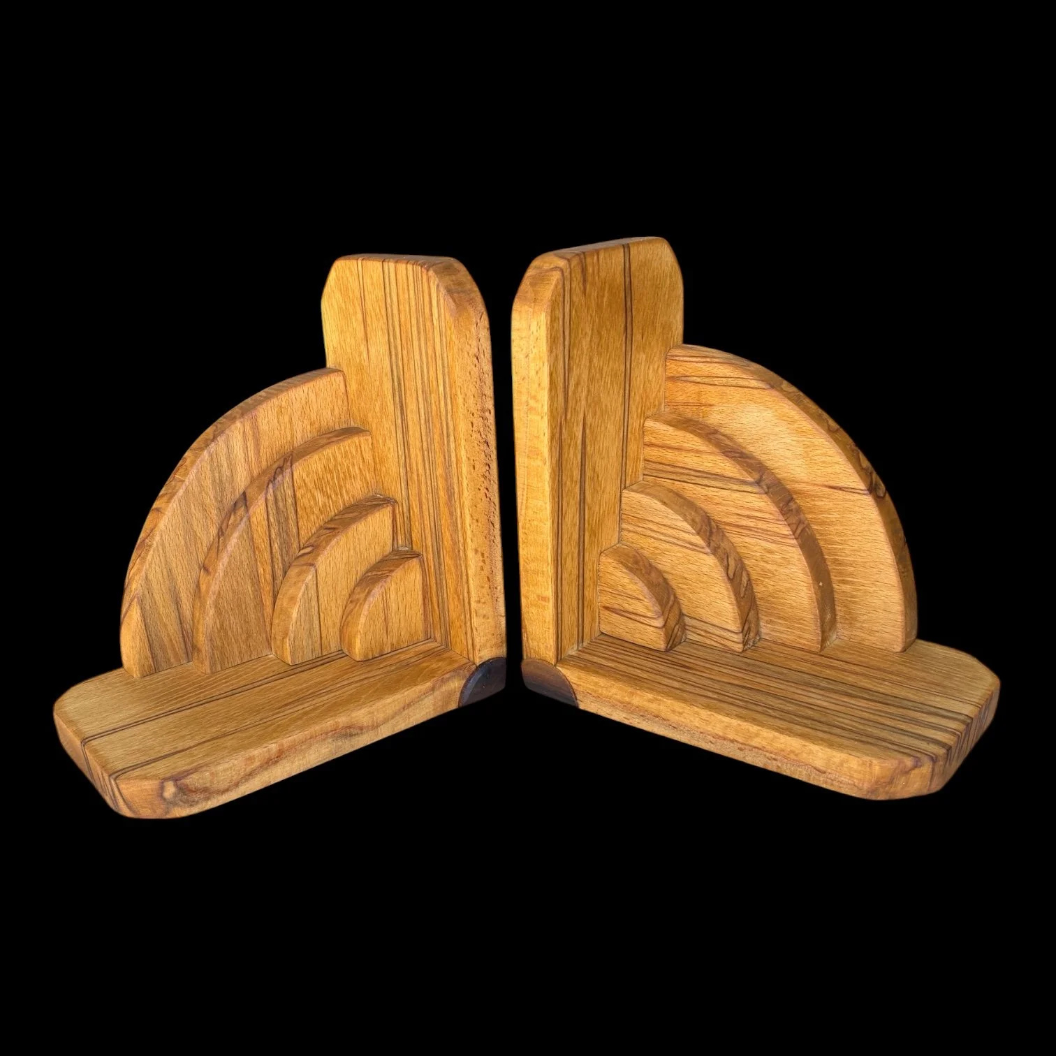 Spalted Beech Bookends.JPG