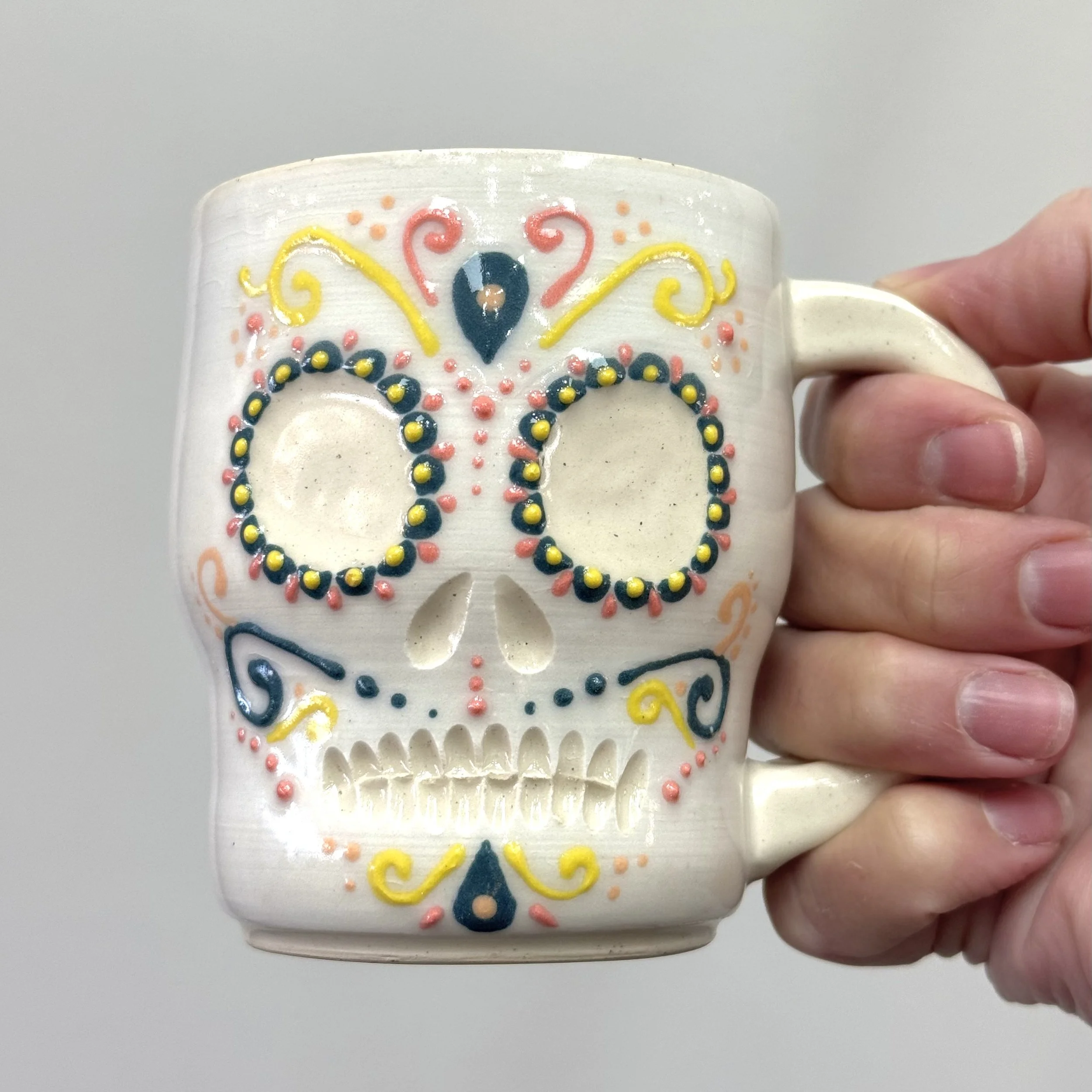 Dia De Los Muertos - Double Faced Mug (with handle)