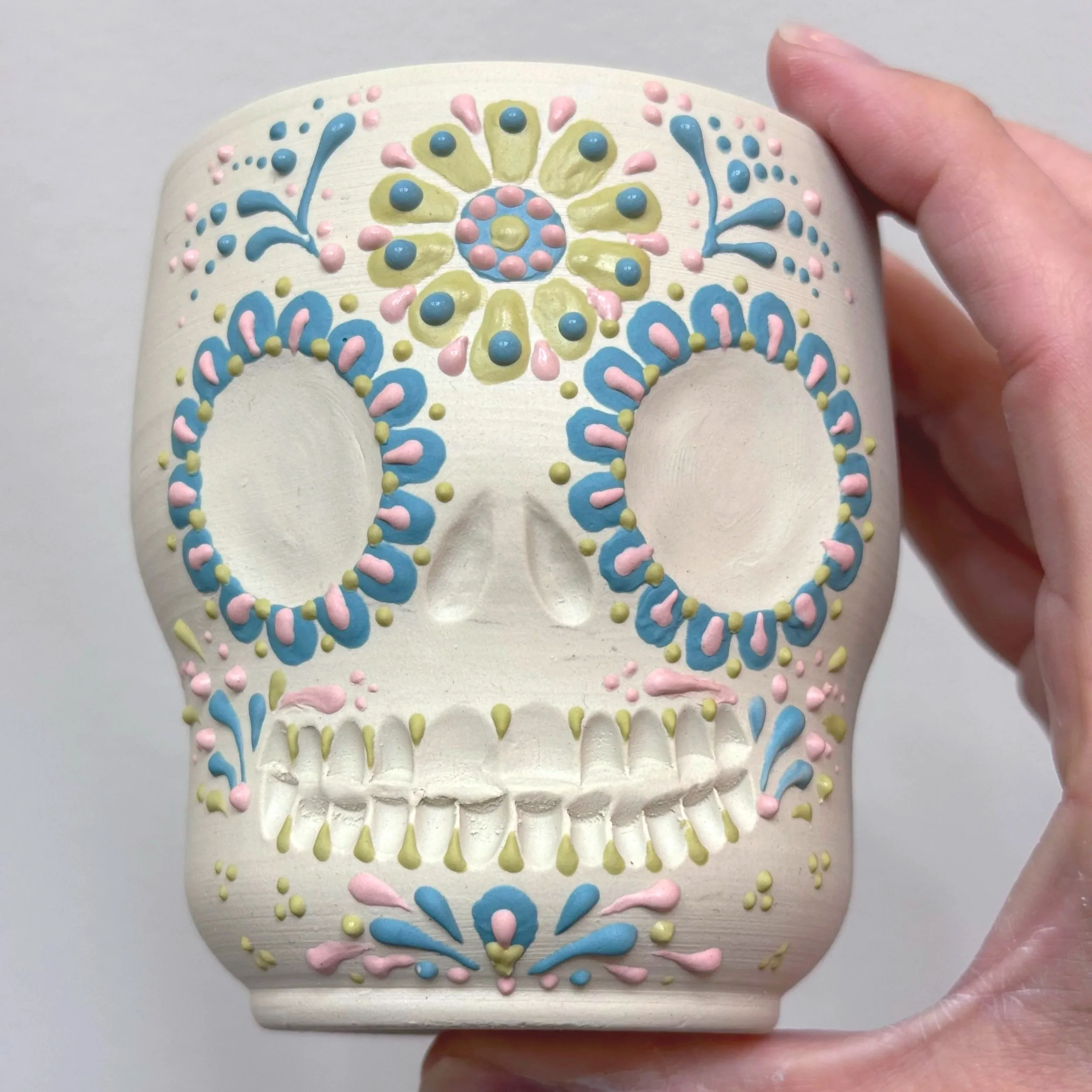 Dia De Los Muertos - Double Faced Tumbler (without handle)