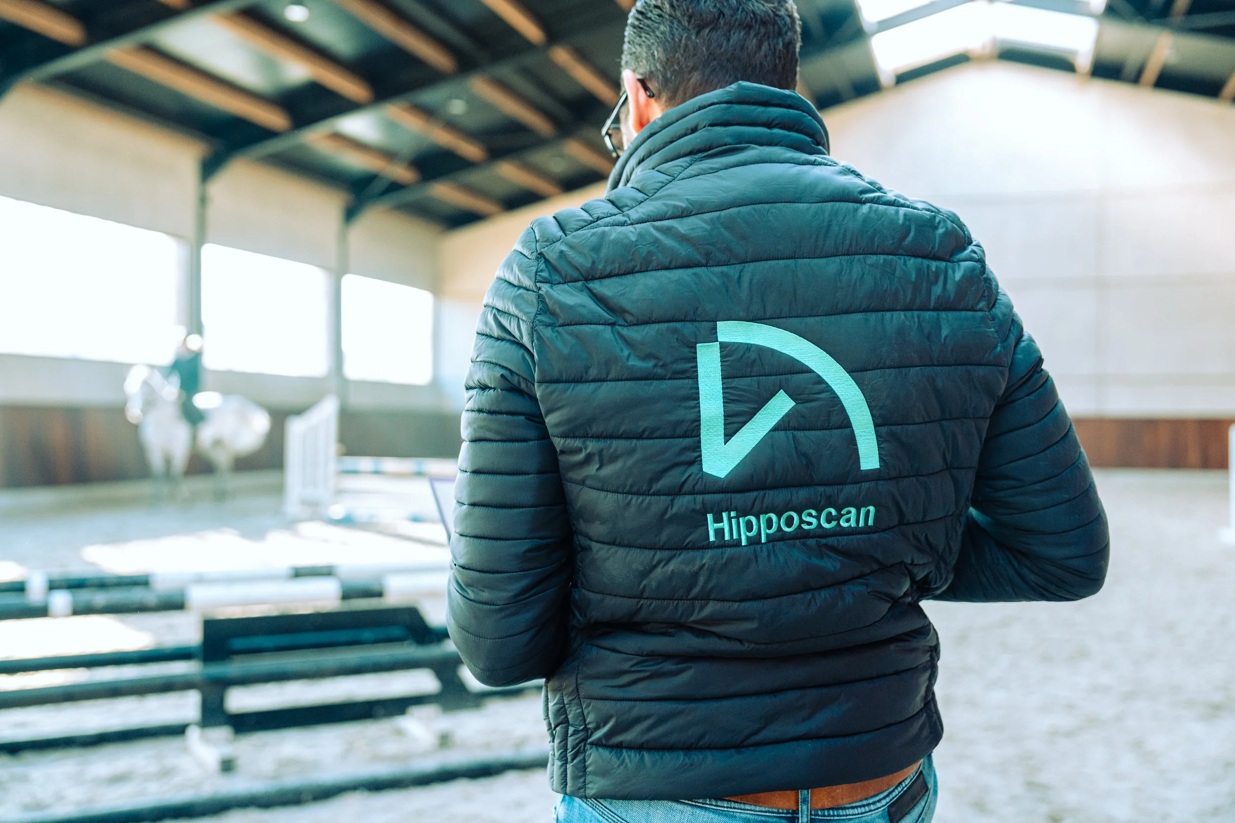 Hipposcan doet fitheidstest bij paard
