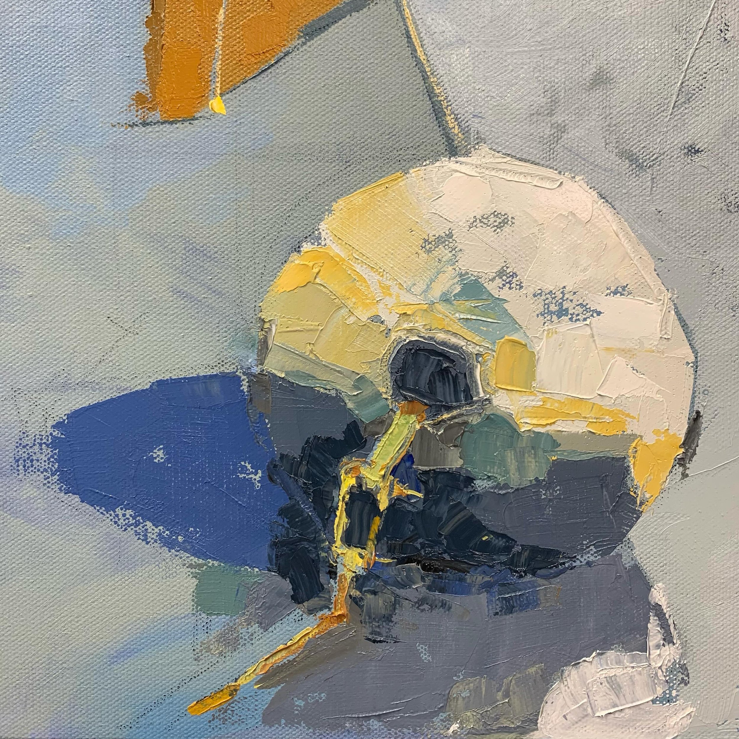 Palette knife detail. I&rsquo;m doing an in-person demo on palette knife painting at @slowriverstudio in Topsfield MA on the evening of April 30th. Join us!
#paletteknifepainting #paletteknife #oilpaint #lowtide #boatlifestyle #studioprocess #landsca