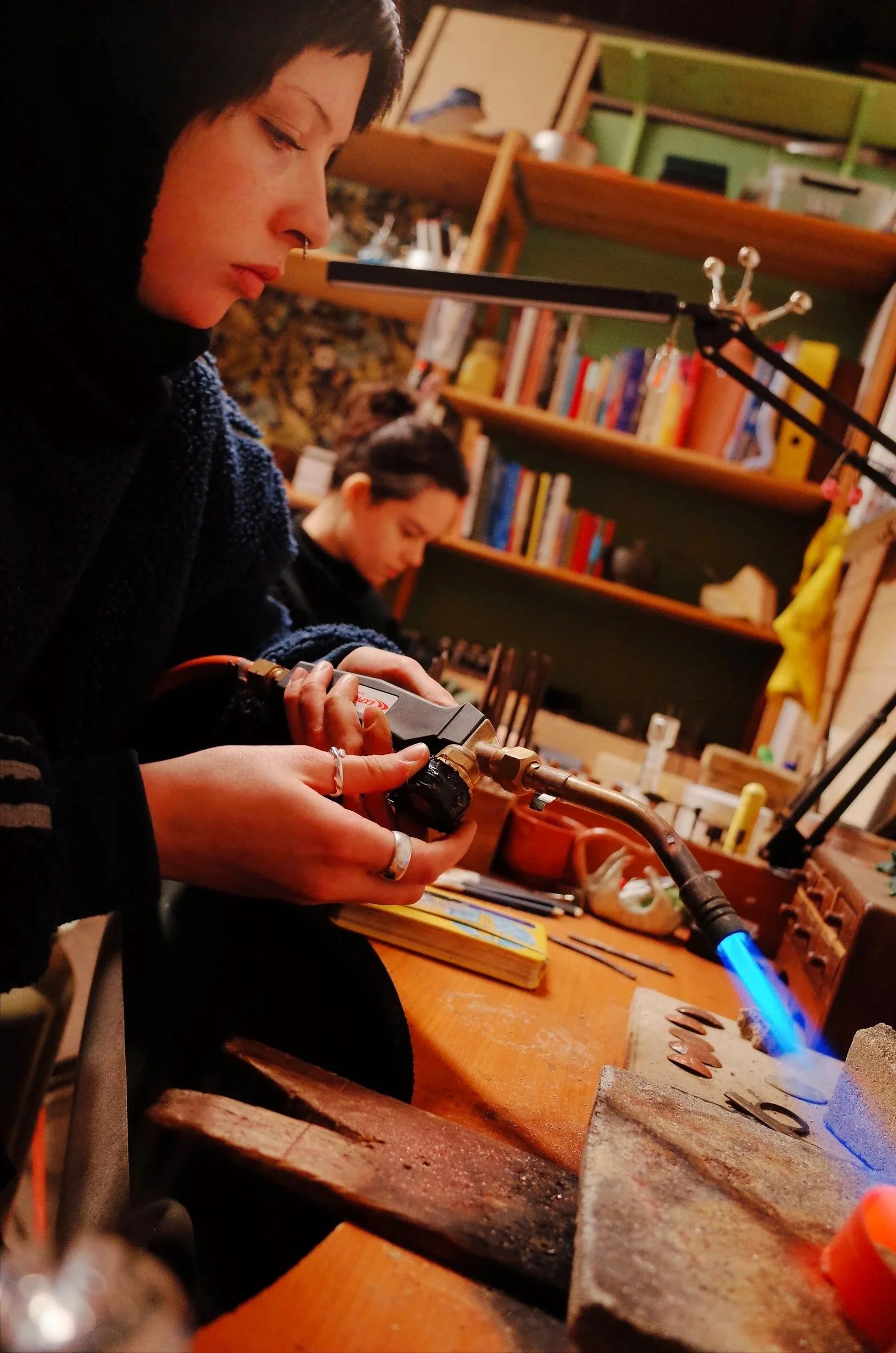 Workshop HAMMER TIME! Forge a silver ring with Caroline