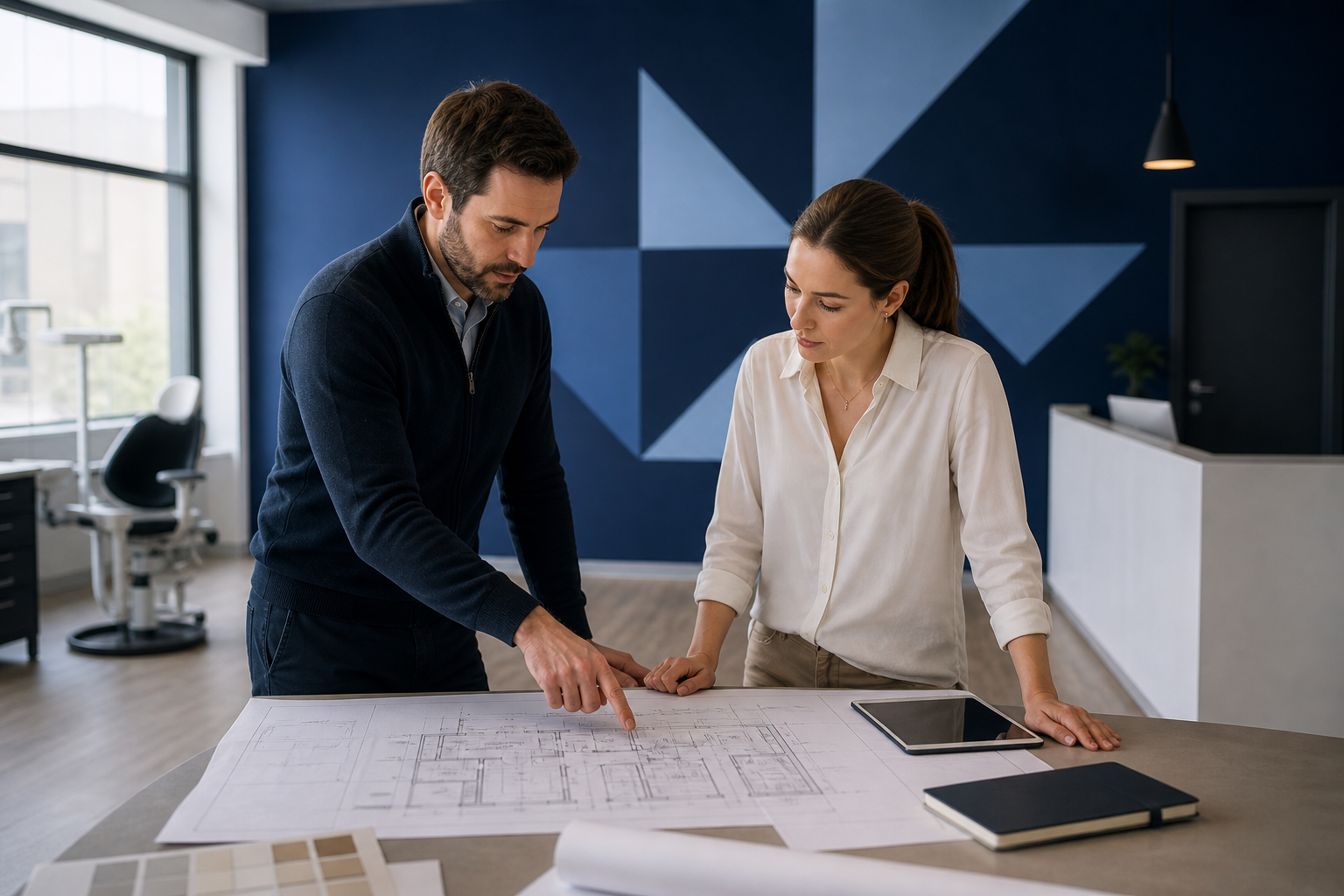Planning and setup for a new plastic surgery practice including systems, workflows, and operational structure.