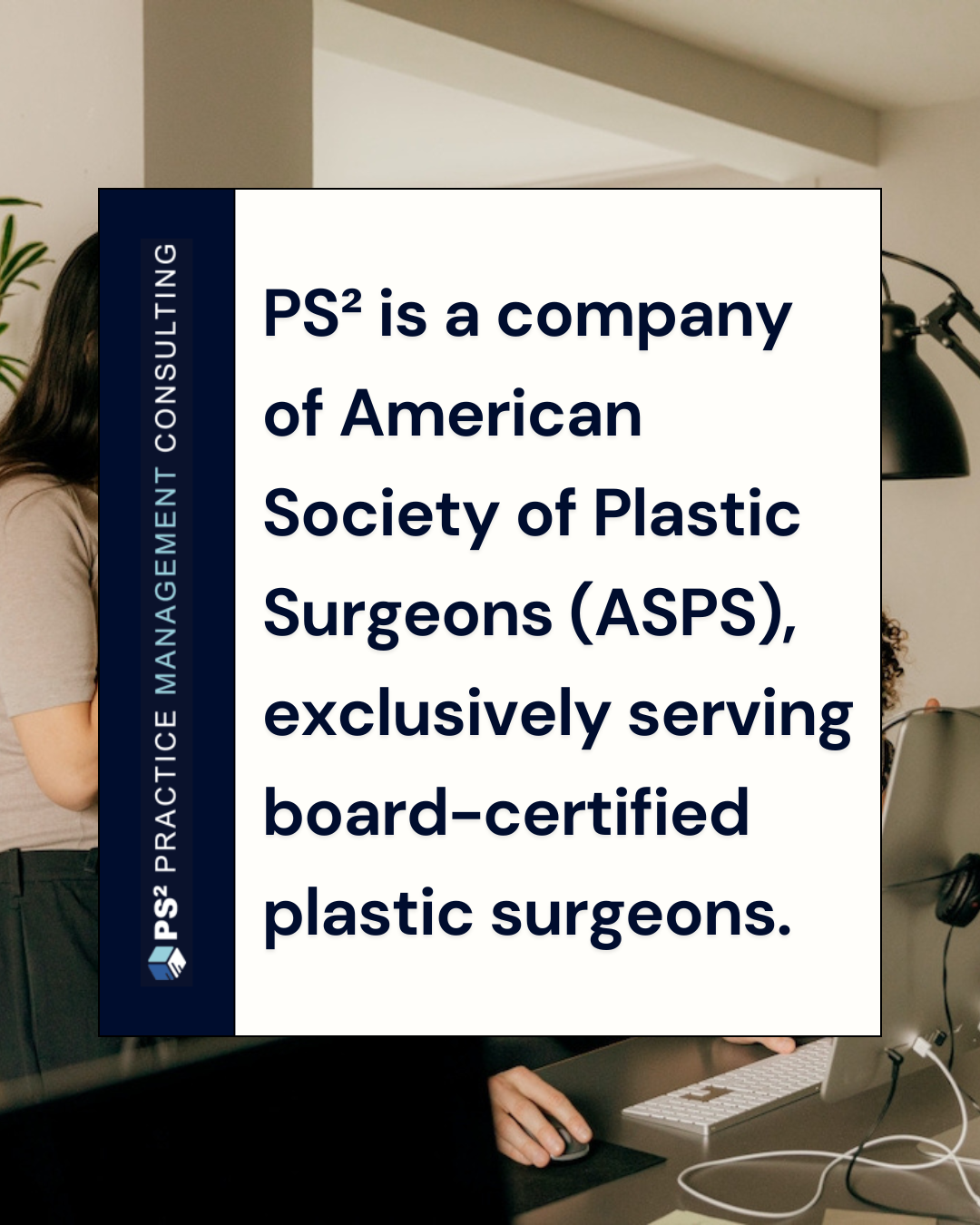 Plastic surgery consulting firm supporting startup and practice management for board-certified plastic surgeons