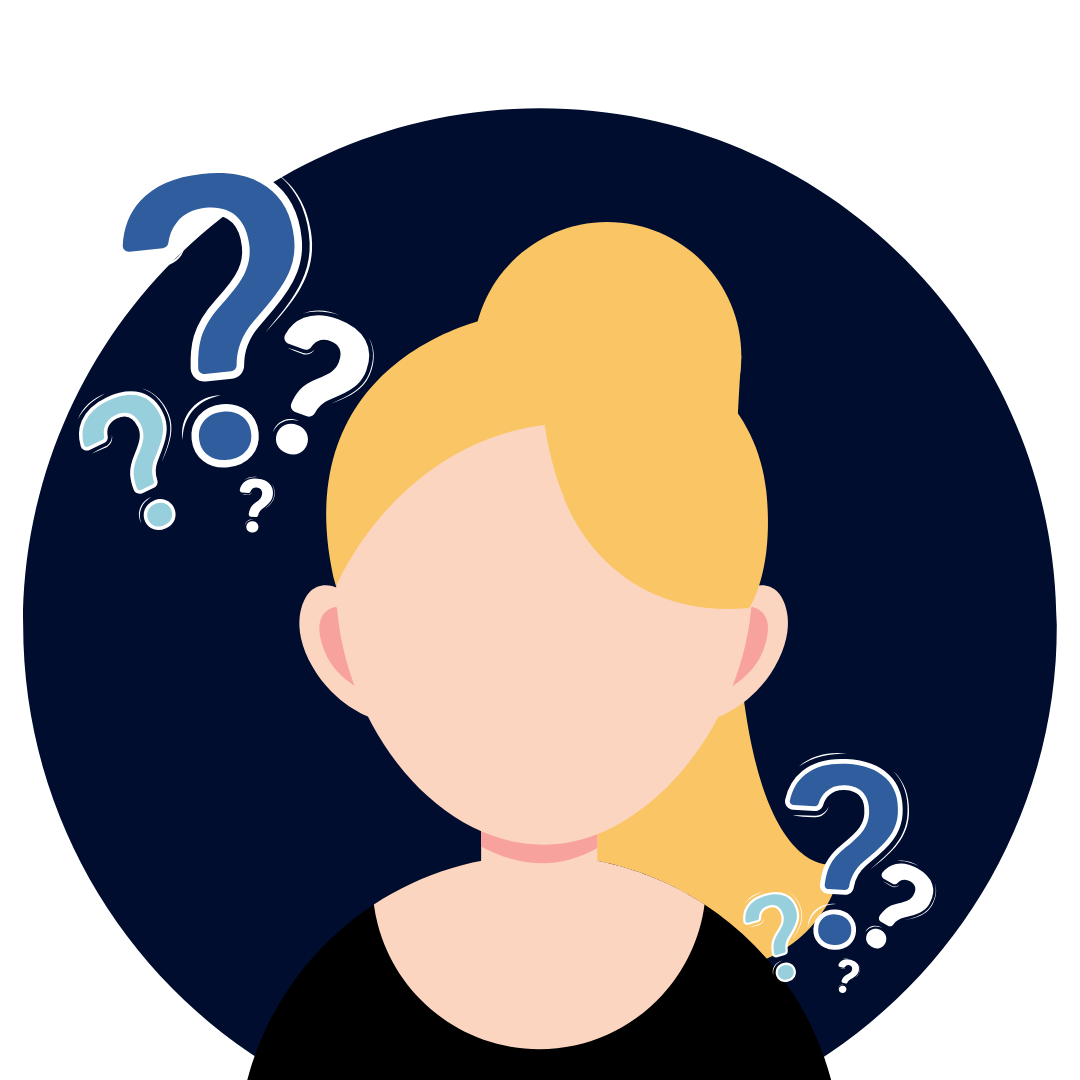 Illustration representing confusion around plastic surgery practice management and patient journey processes.