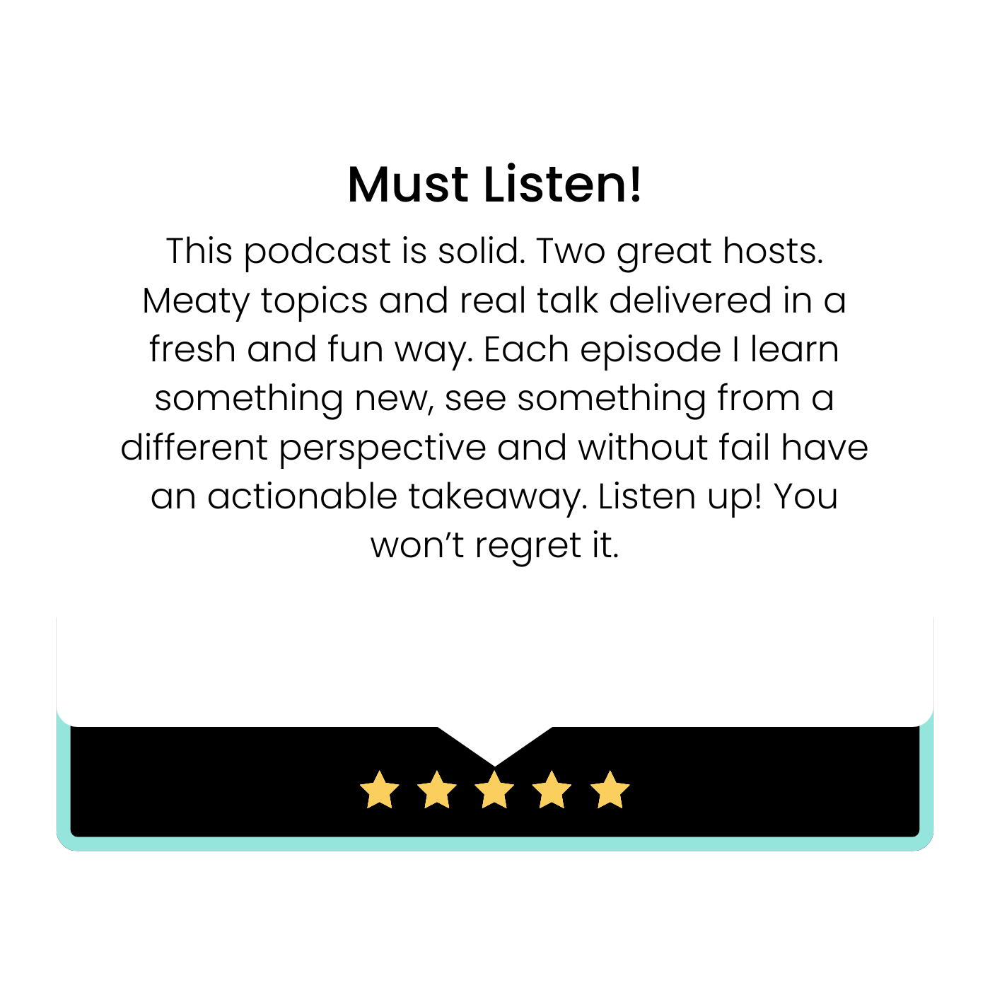 Podcast Review - Must Listen.png