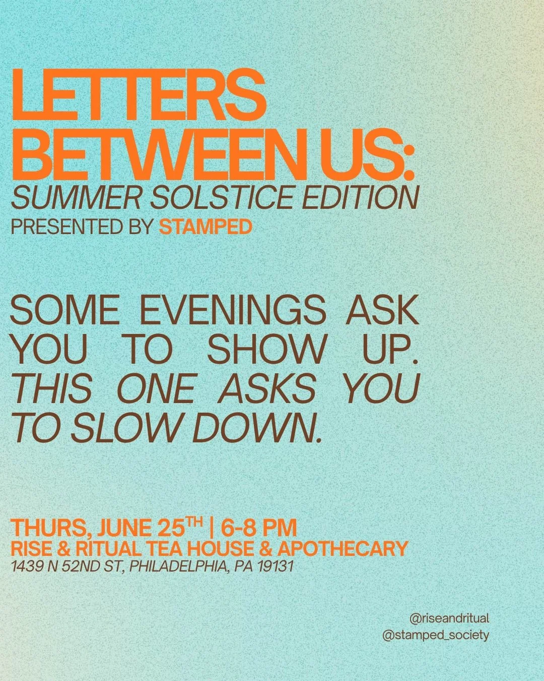 Letters Between Us 
