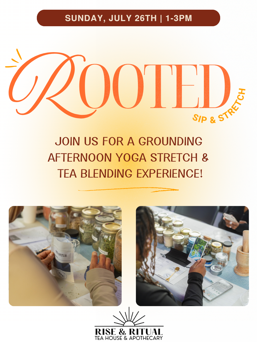 ROOTED Sip &amp; Stretch 