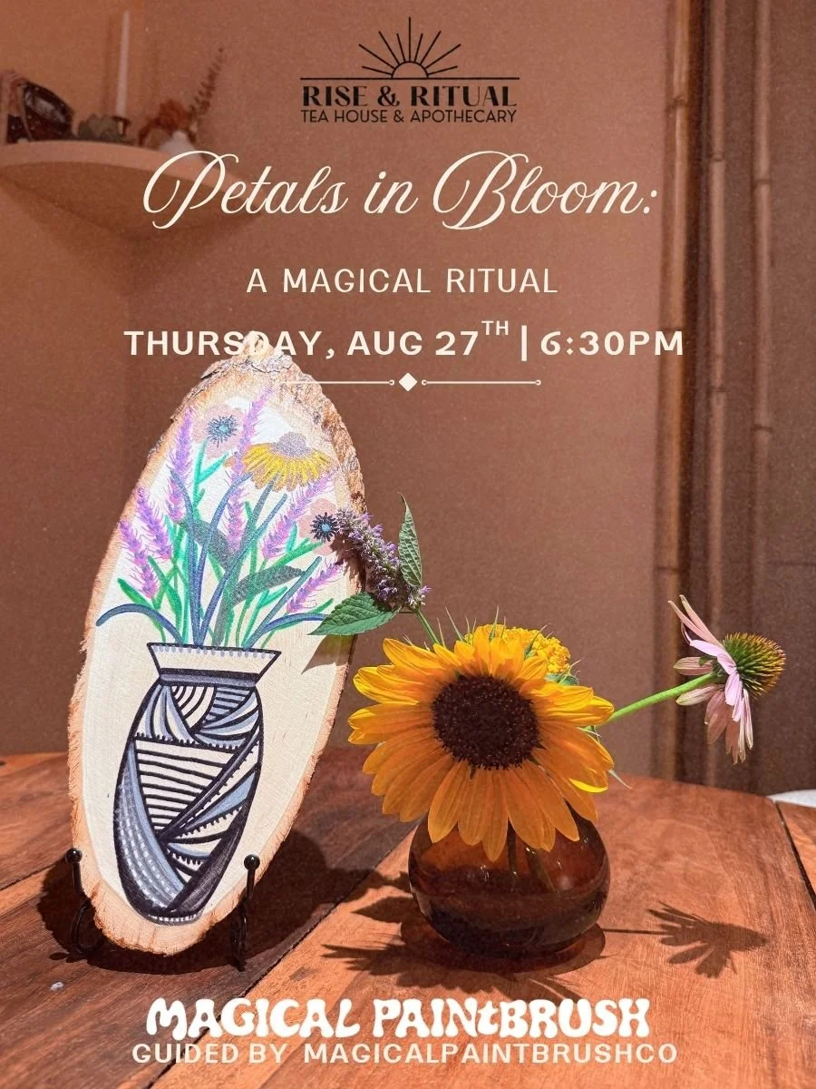 Petals in Bloom: A Magical Ritual 