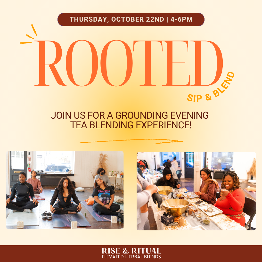 ROOTED Sip &amp; Stretch 