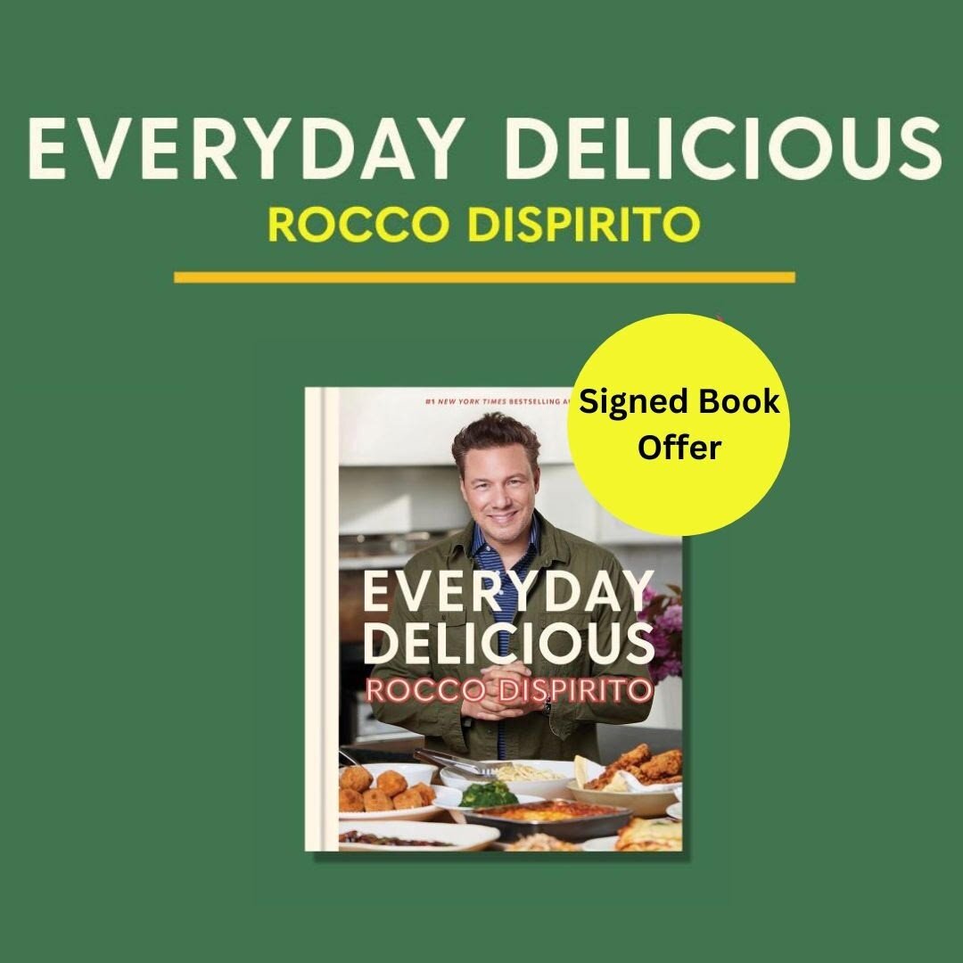 So excited to share that signed copies are available for pre-order from Bookmark Shoppe. Head to my stories for the pre-order link to get your own signed copy. Everyday Delicious is out April 30th!