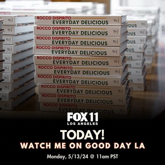 Make sure to tune in to Good Day LA this morning with @jennlahmers melvin robert @foxla at 11 PST as I cook a quick and easy dinner recipe from my new cookbook, Everyday Delicious. 

Last time I was on we had so  much fun together!