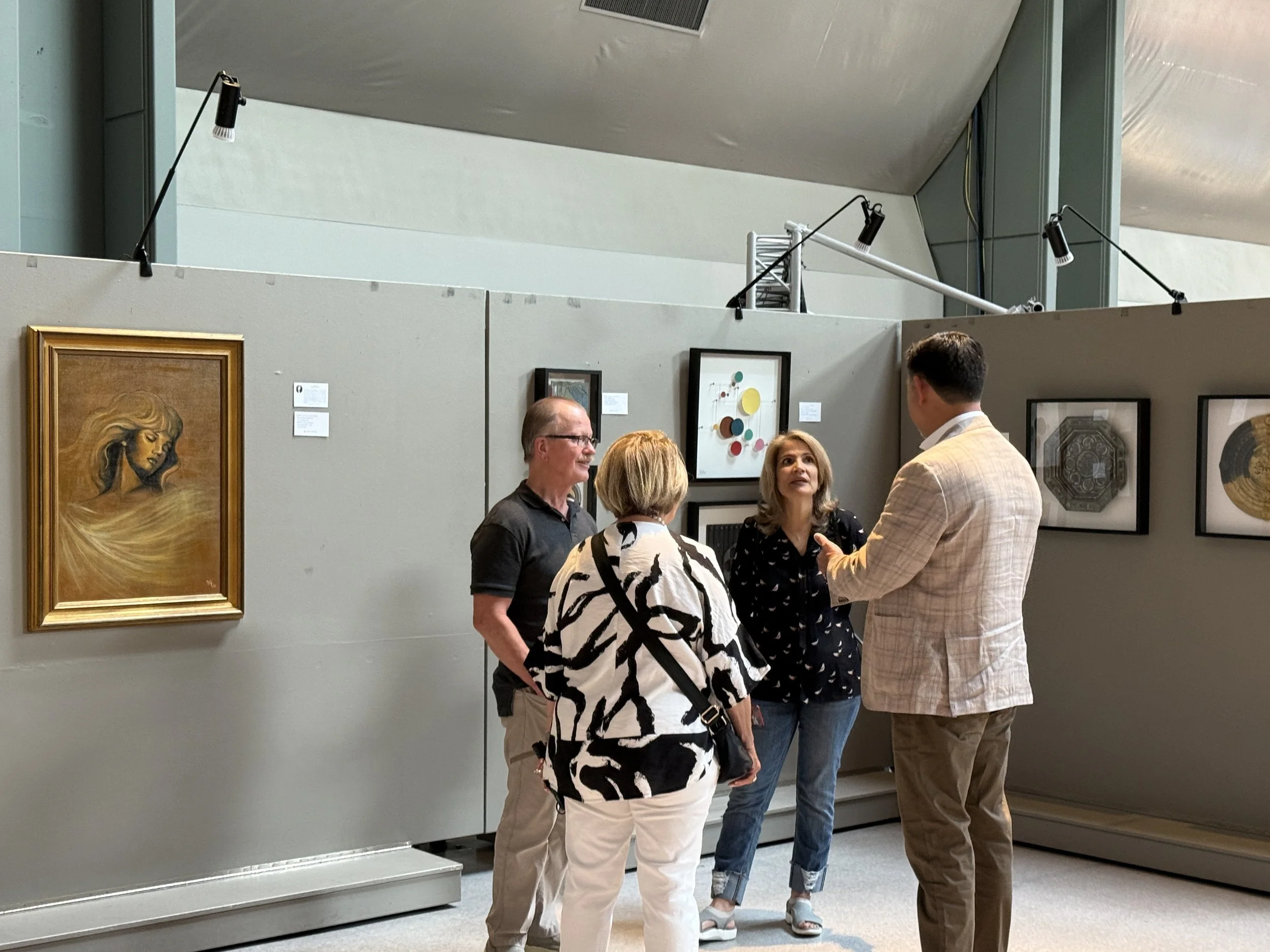 Peyvand Art Exhibit at the IACA Annual Festival-FESTAL