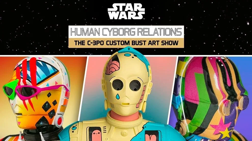 Human Cyborg Relations: The C-3PO Custom Bust Art Show (2022)