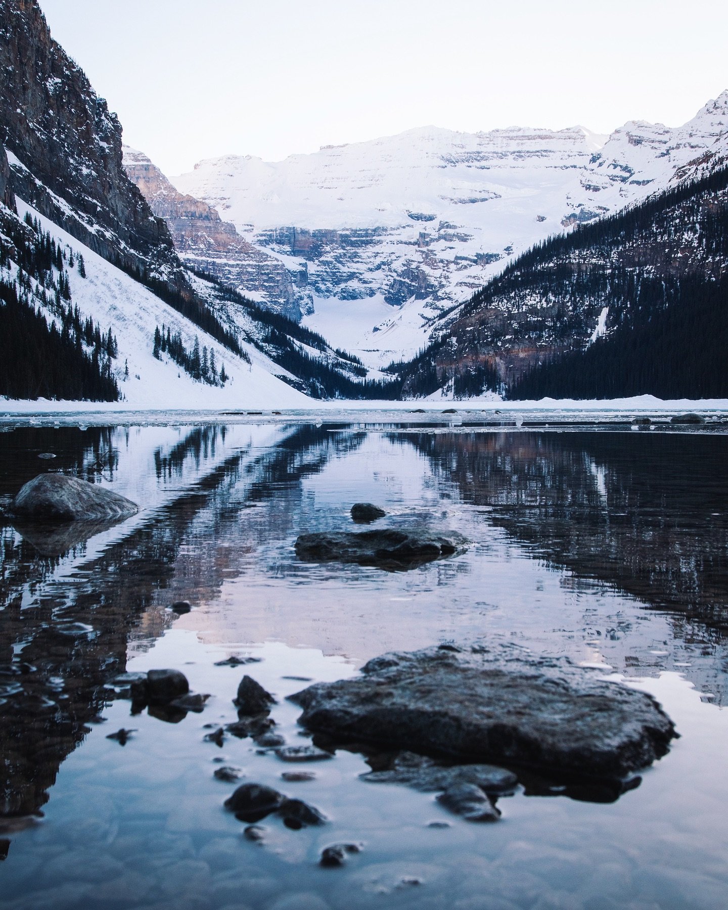 I finally got to check off a bucket-list item and visit Lake Louise. It can be challenging as a photographer to try and uniquely capture the beauty of something that you&rsquo;ve seen shot hundreds of times. The snowy landscape was stunning and I did