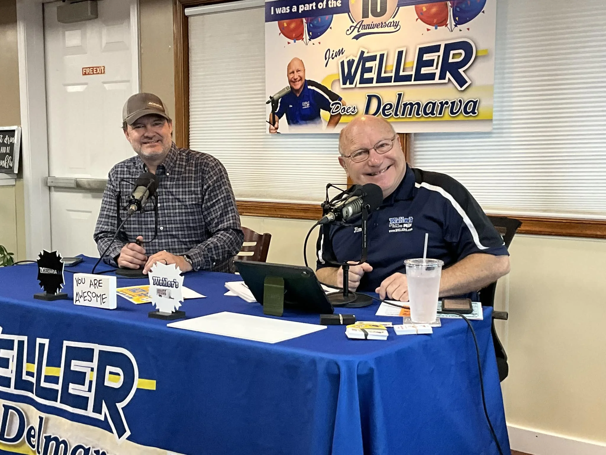 Host Jim Weller & Colin Walls