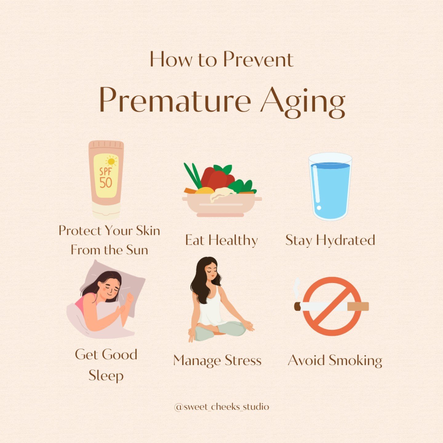 Here are six steps you can take to unlock the secrets of preventing premature aging! 
*
*
*
*
*
#temeculaskincare #temeculafacials #facials #temeculawaxing #waxing #beauty #Esthetician #temeculaesthetician #SkinCareRoutine #HealthySkin #GlowingSkin #