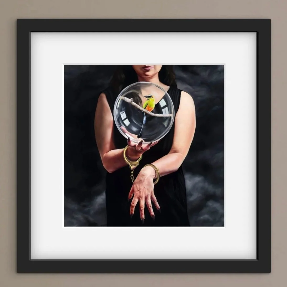 Golden Handcuffs - Matted Print