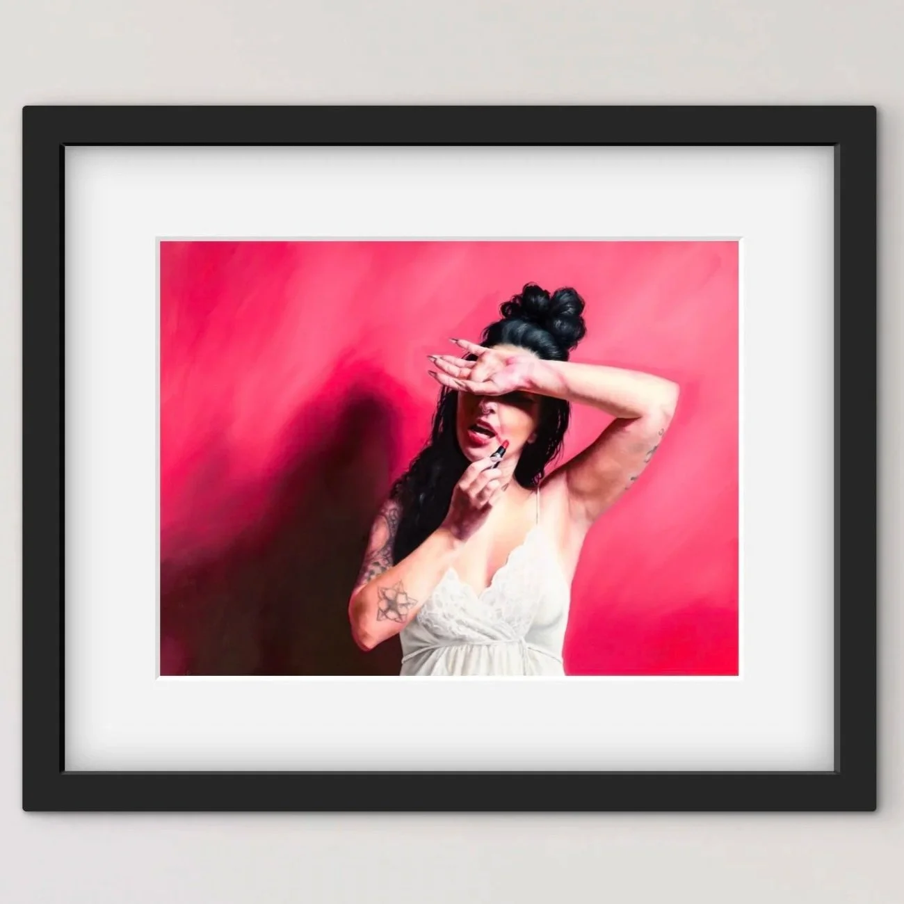 All Too Human - Matted Print