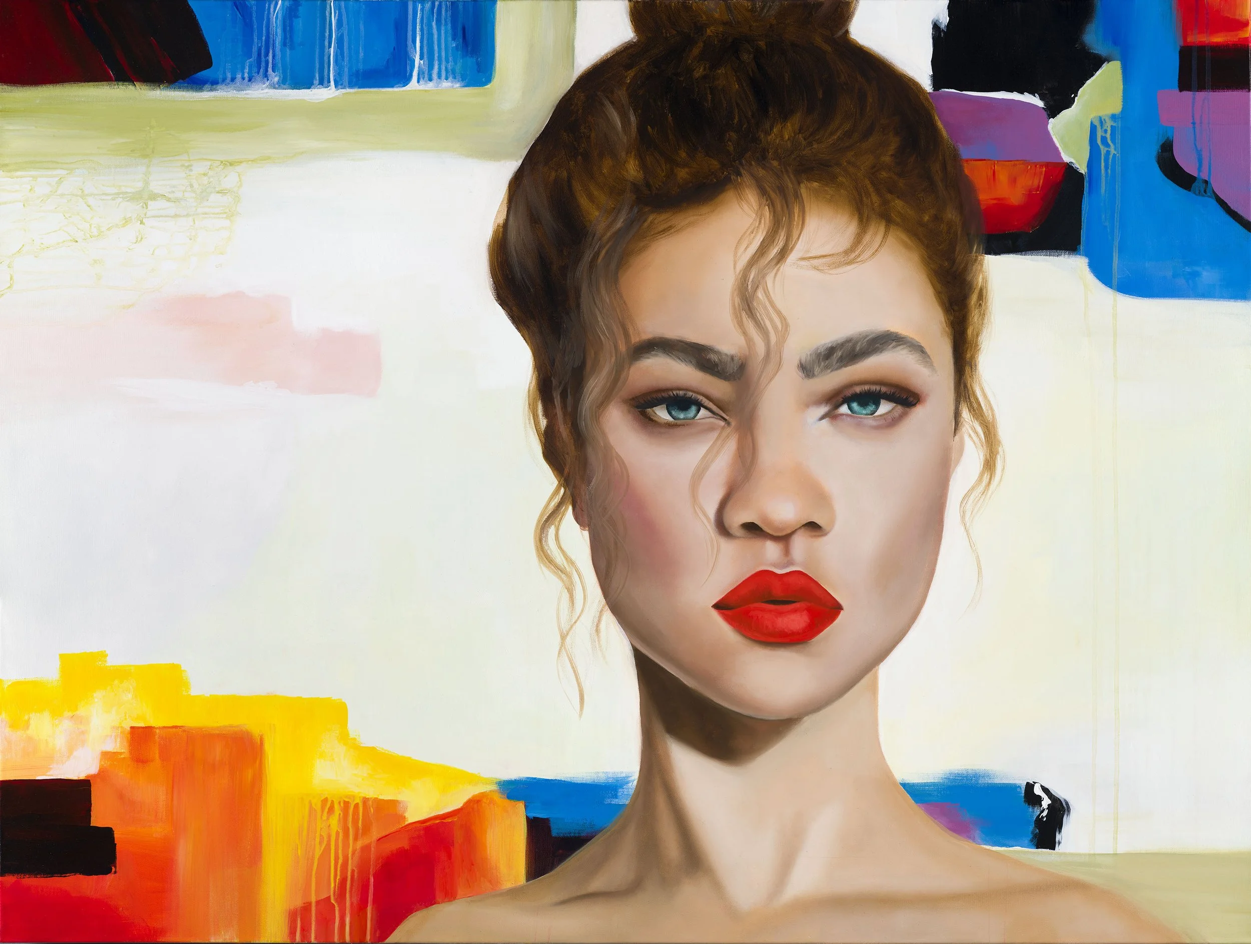 Behind her iron gaze_36x48_oil_lbrowning.jpg