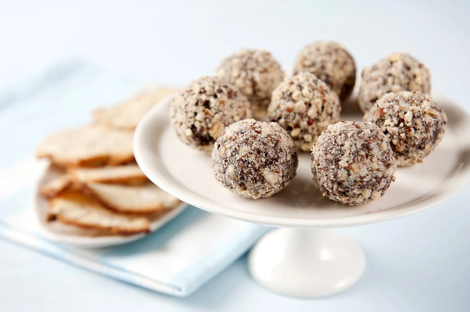 Dark Chocolate Hazelnut Truffles