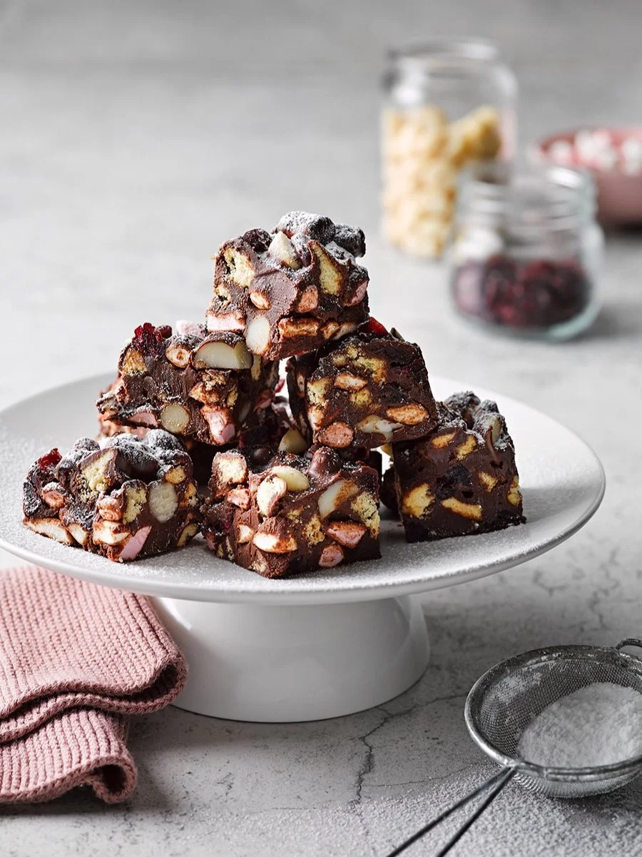 Cranberry &amp; Macadamia Rocky Road
