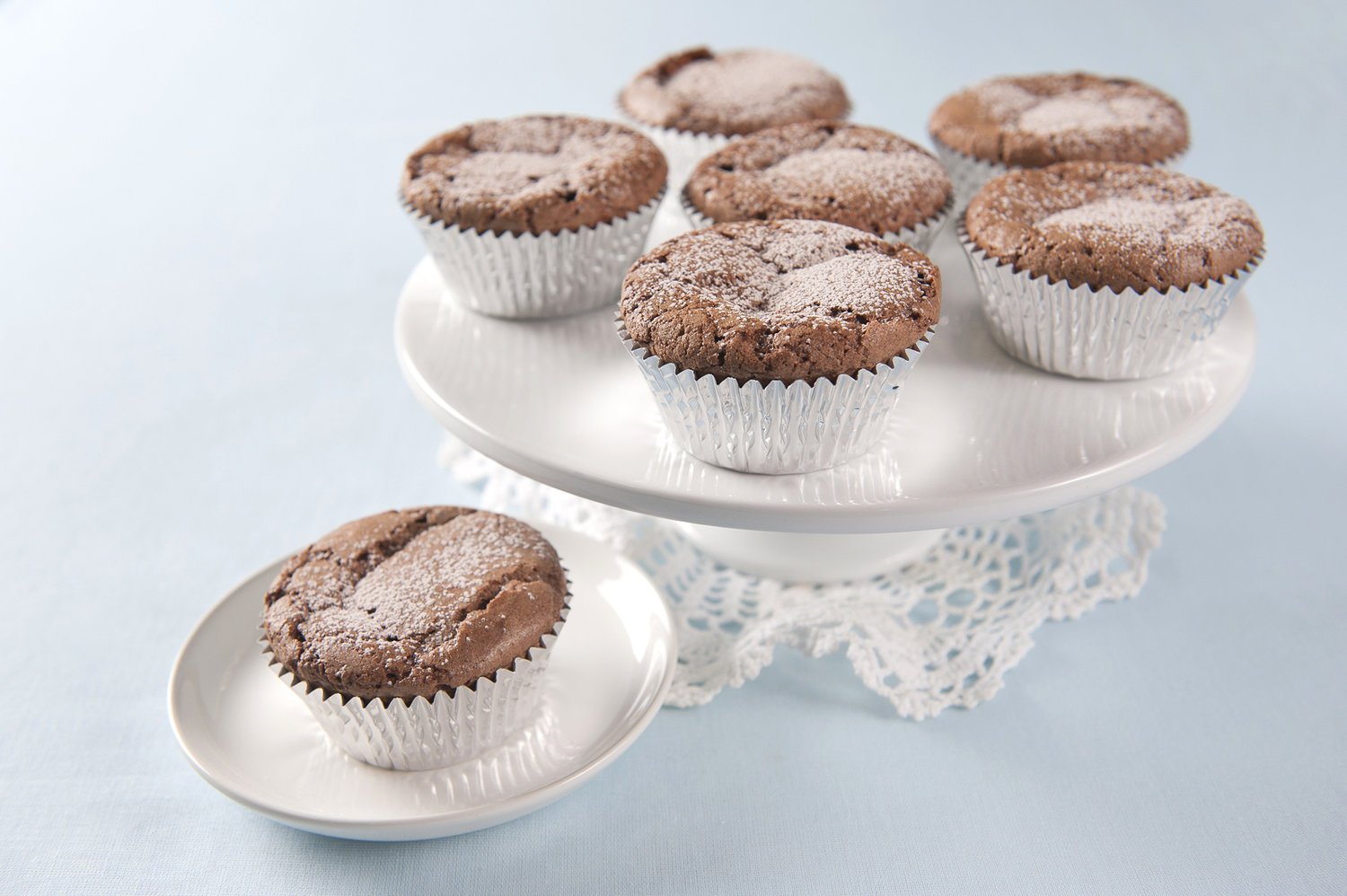 Flourless Chocolate Cupcakes
