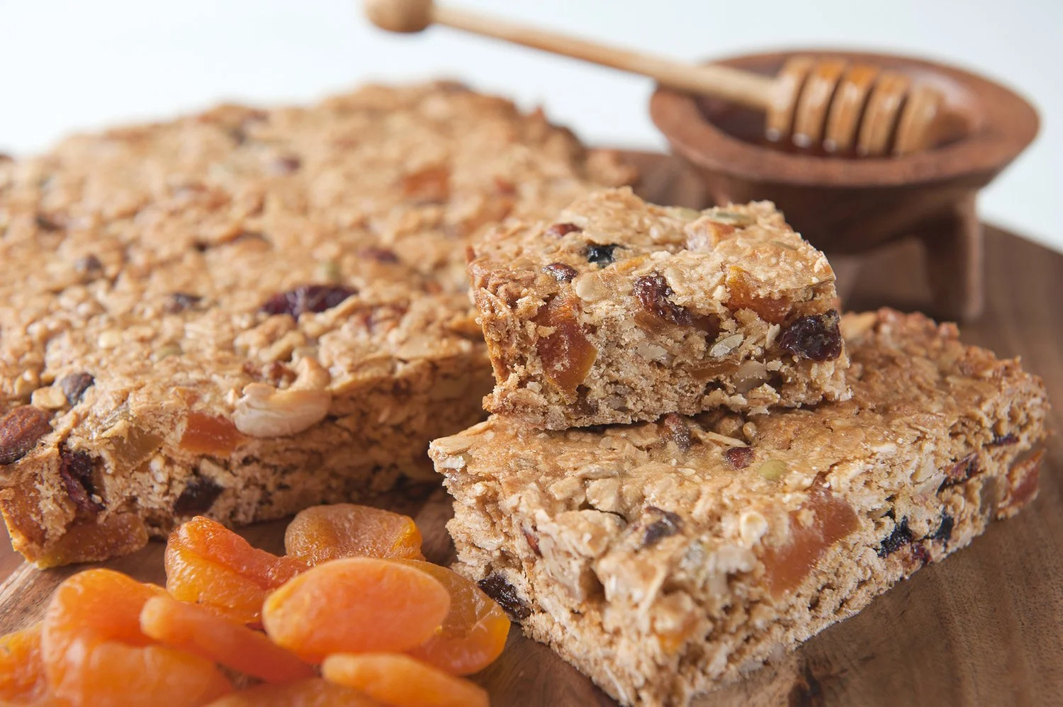 Apricot Muesli Slice 