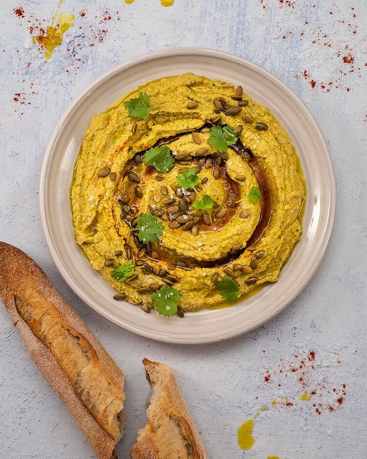 Herby Avocado Hummus