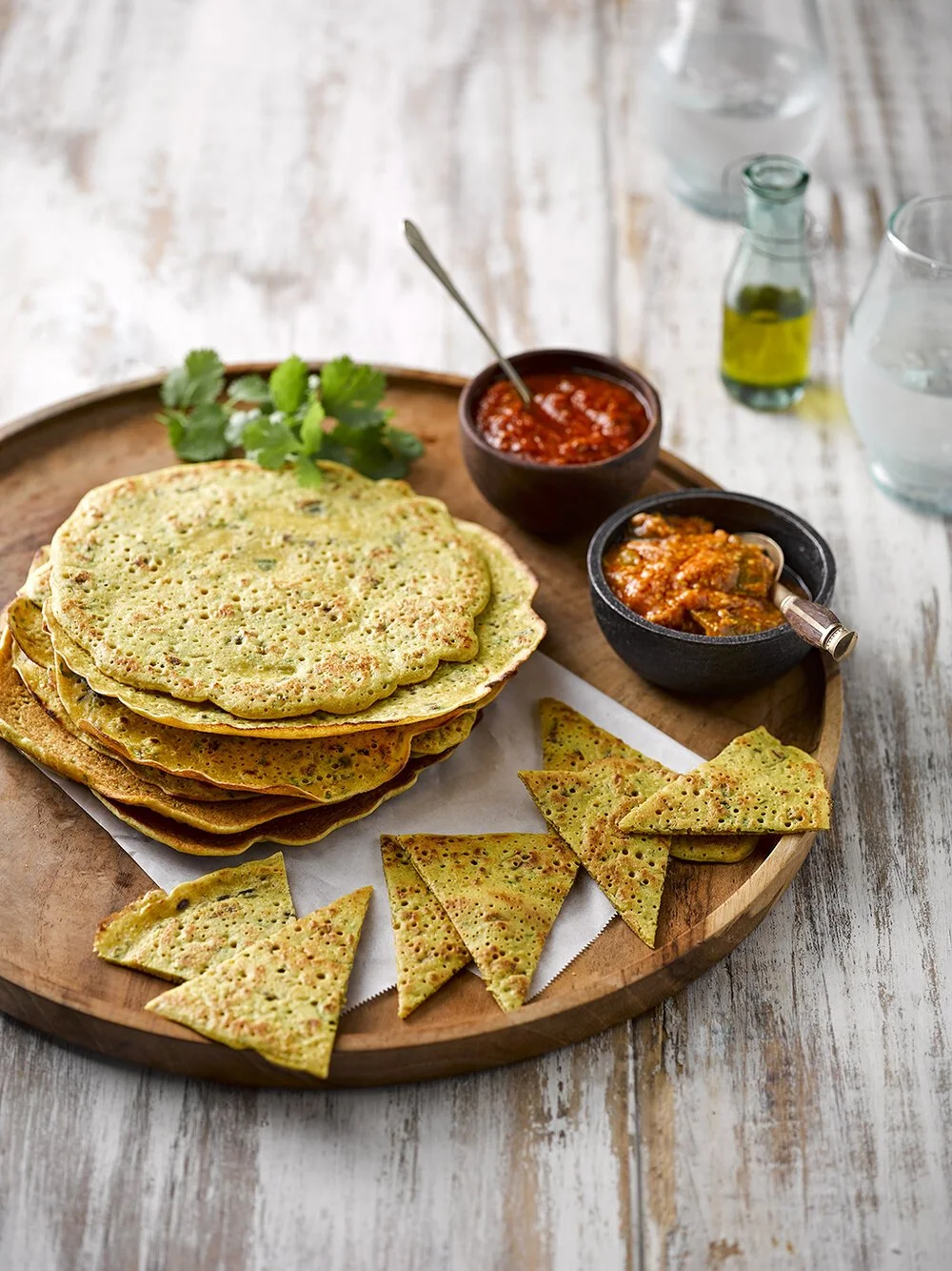 Chickpea Flatbreads