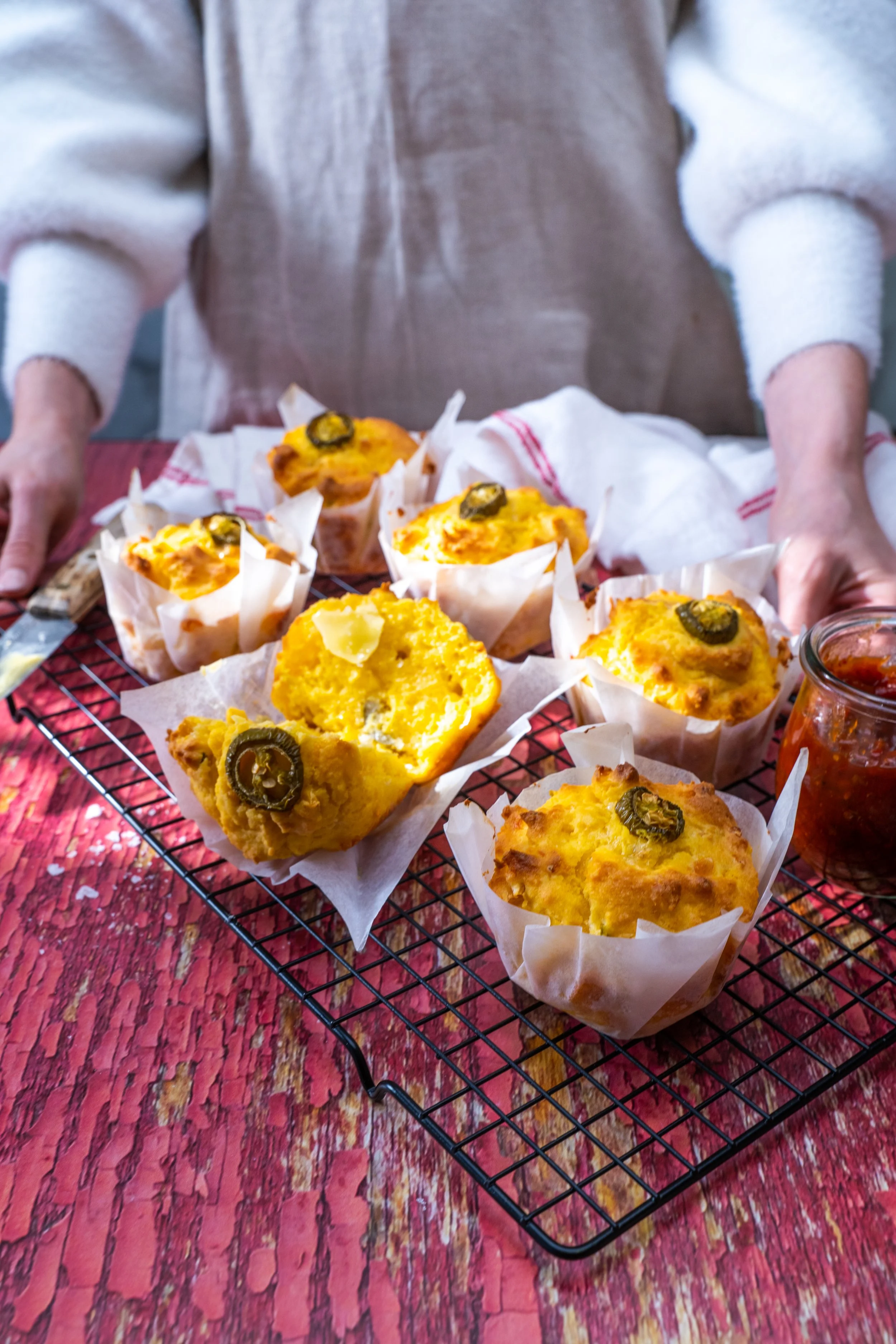 Jalapeño Cornbread Muffins 