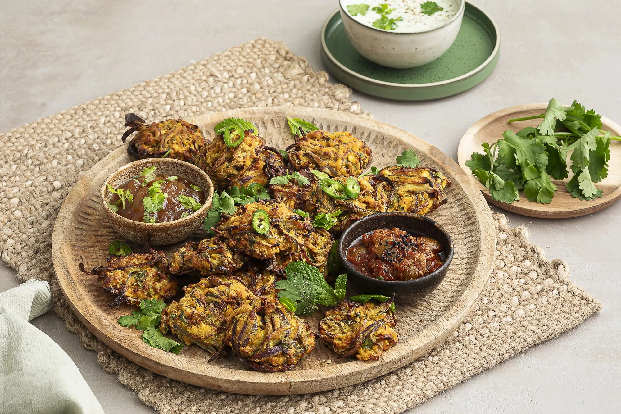 Air fryer Spicy Vegetable Pakoras