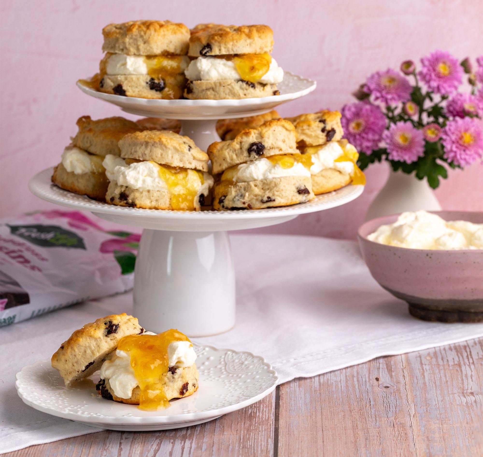 Orange &amp; Raisin Scones
