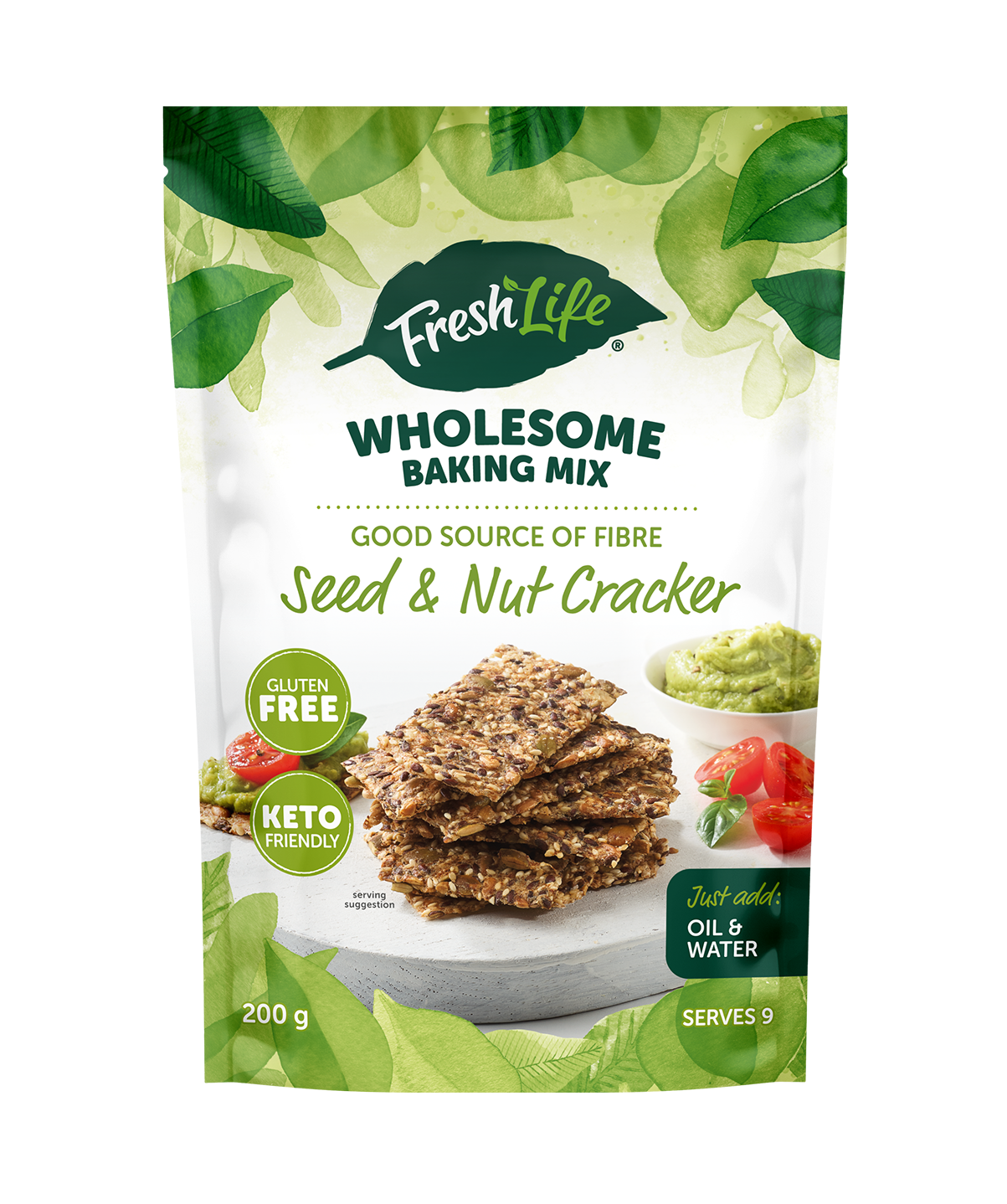 Wholesome Seed &amp; Nut Cracker Mix