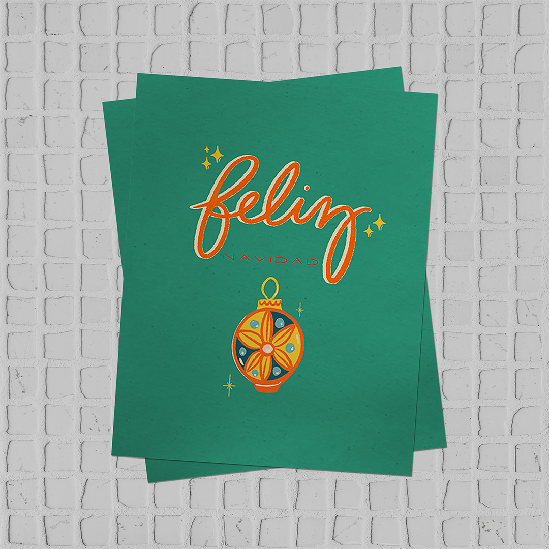 Feliz Navidad Ornament