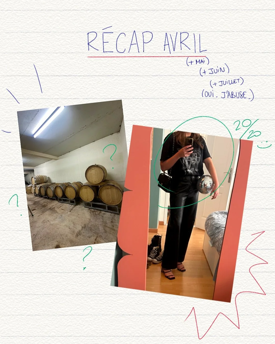 Alors en d&eacute;cembre j&rsquo;ai commenc&eacute; &agrave; faire un recap photo du mois pass&eacute; sous forme de carousel mais j&rsquo;ai l&rsquo;impression que le temps s&rsquo;est un peu &eacute;tir&eacute; depuis avril&hellip;&hellip;&hellip;.