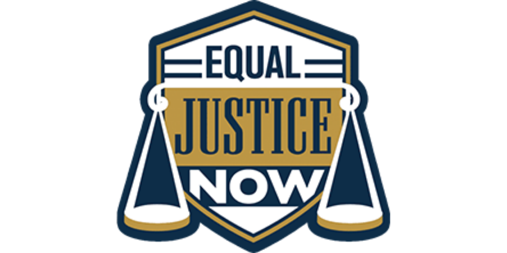 Equal Justice Now logo.