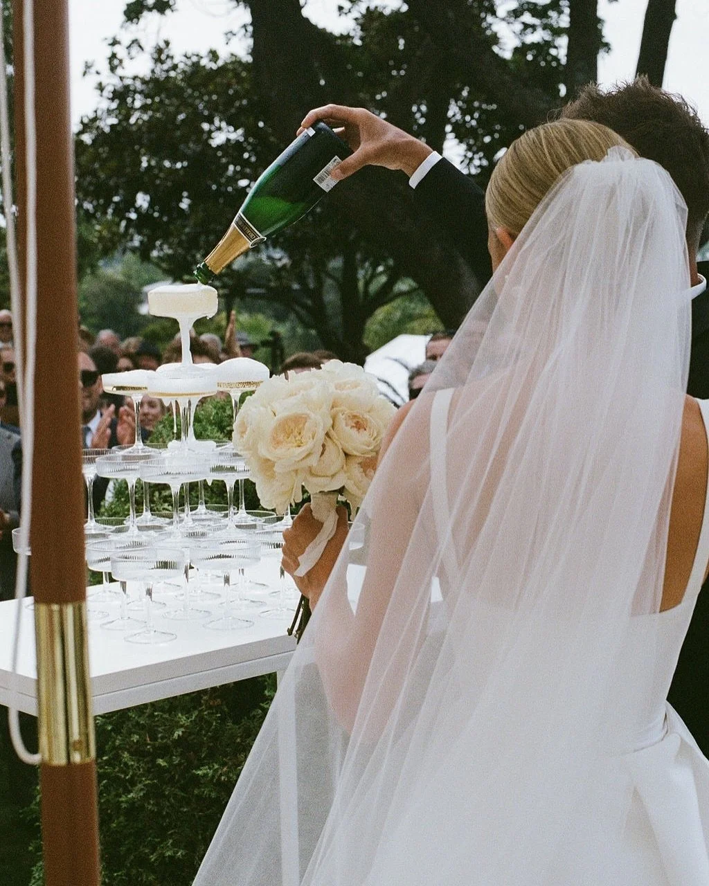 It&rsquo;s champagne tower season 🍾 

@sapphirestudios___ @littlewolfweddings 

&bull;
&bull;
&bull;
&bull;
#foliohire #champagne #champagnetower #aucklandweddings #nzweddings #wedding