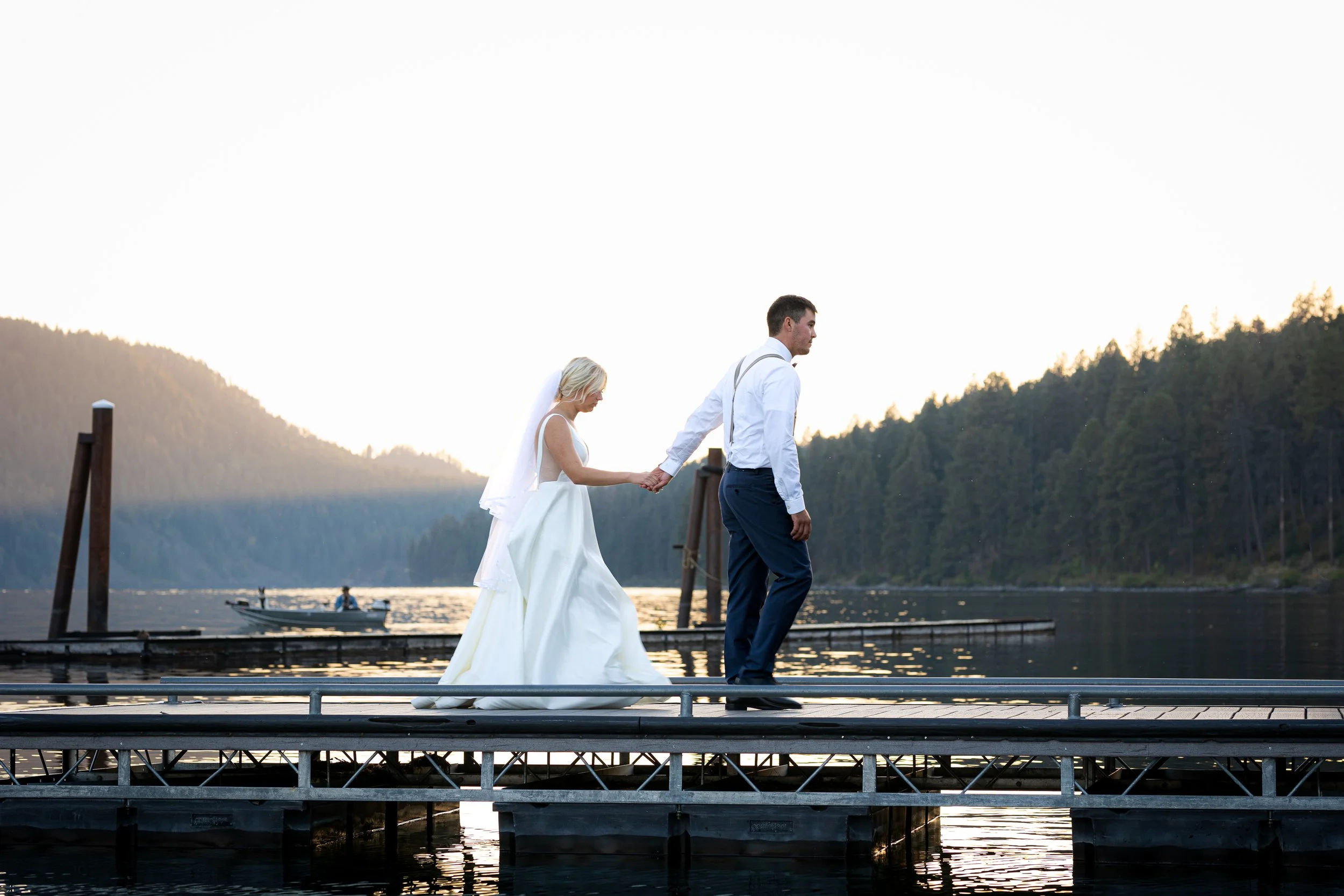 Klatt Wedding At Farragut State Park
