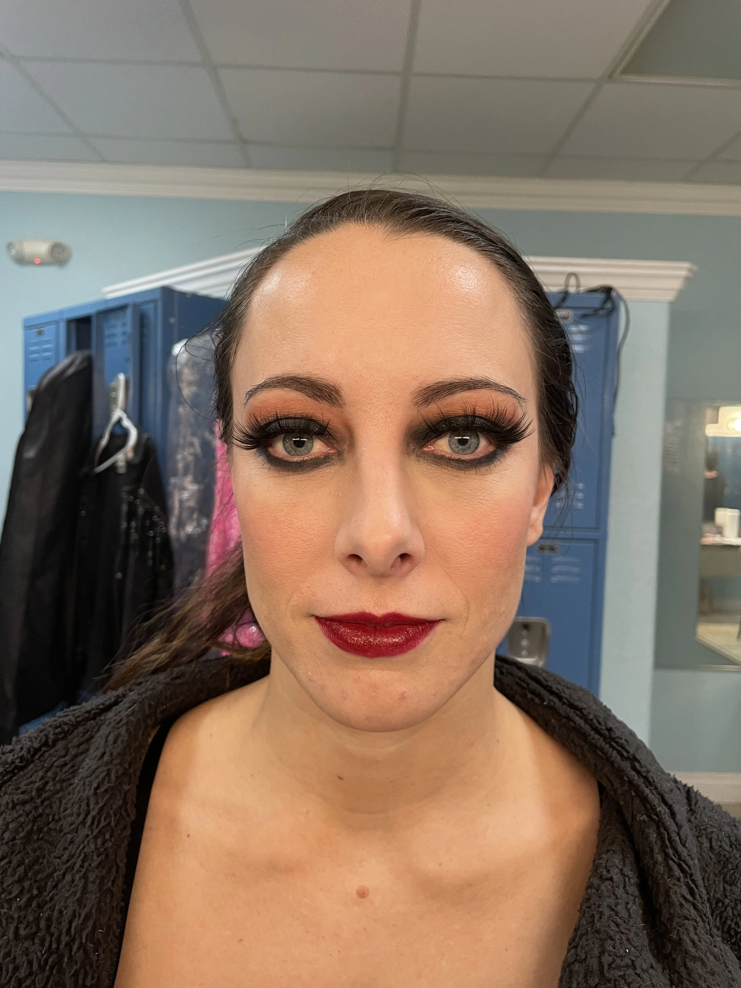 Film Beauty - Ruby. Makeup design & application by me.