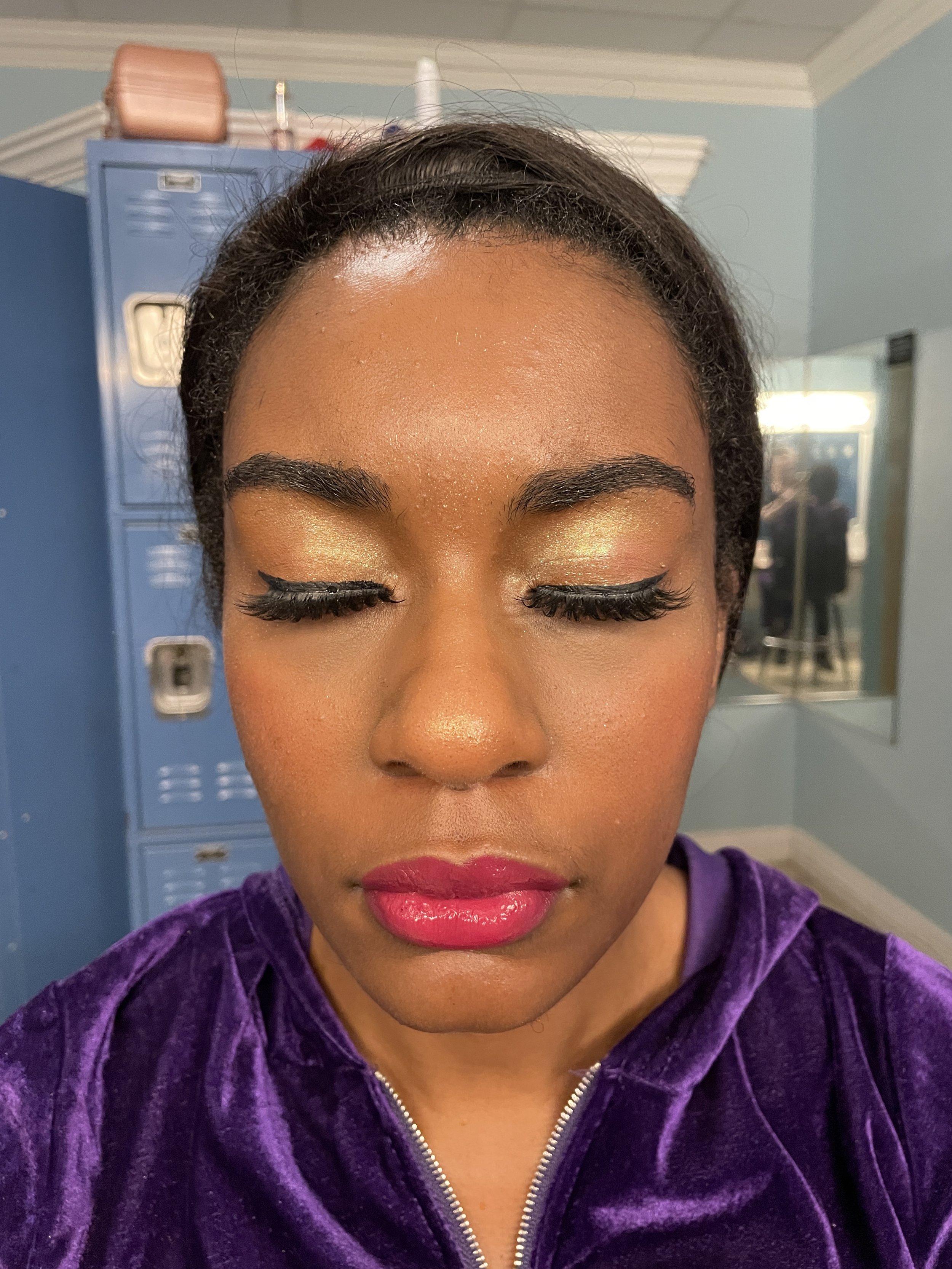 Film Beauty - Ruby. Makeup design & application by me.