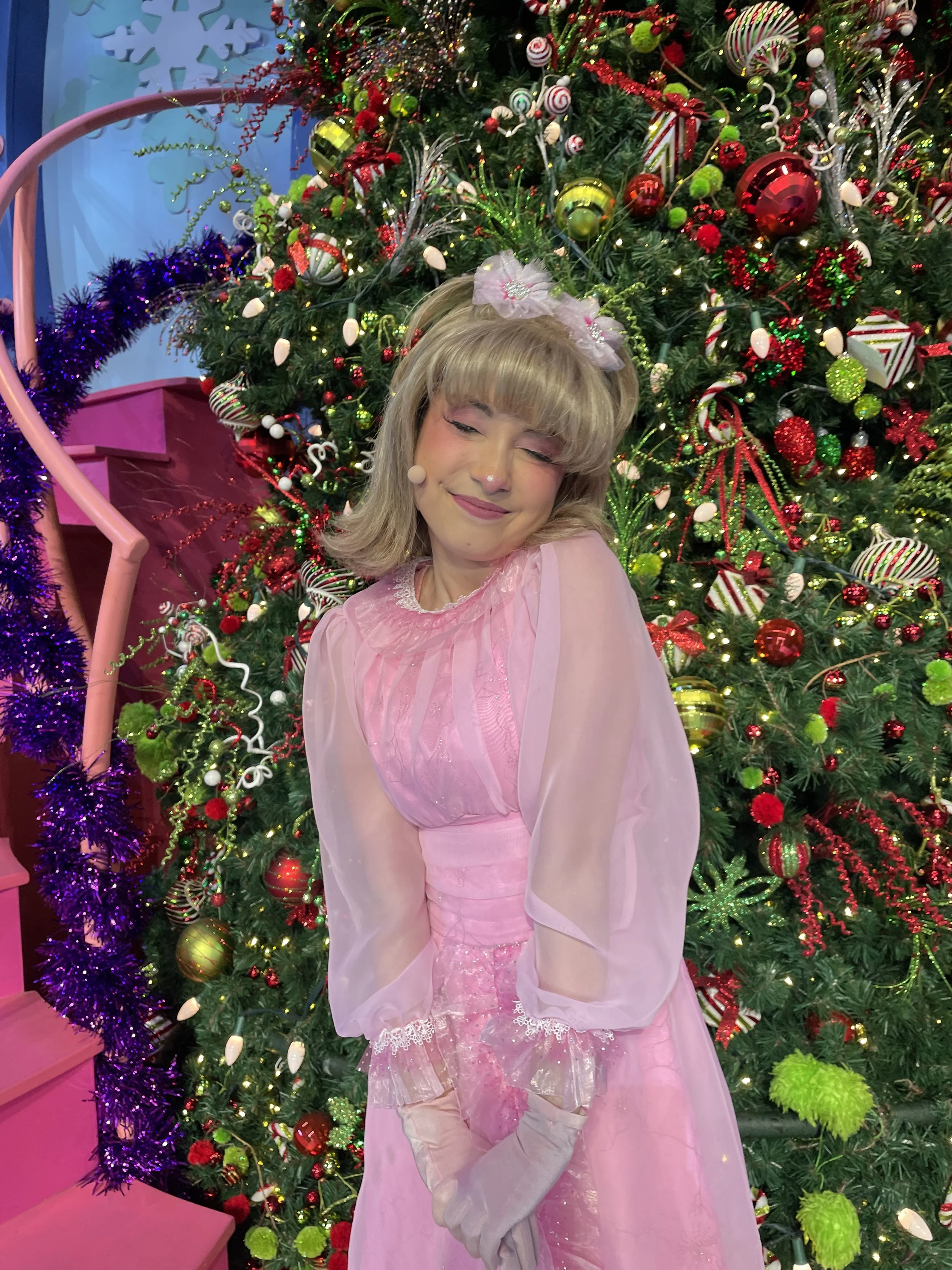 Theater Beauty - Cindy Lou Who for Grinchmas Wholiday Spectacular at Universal Orlando Resort