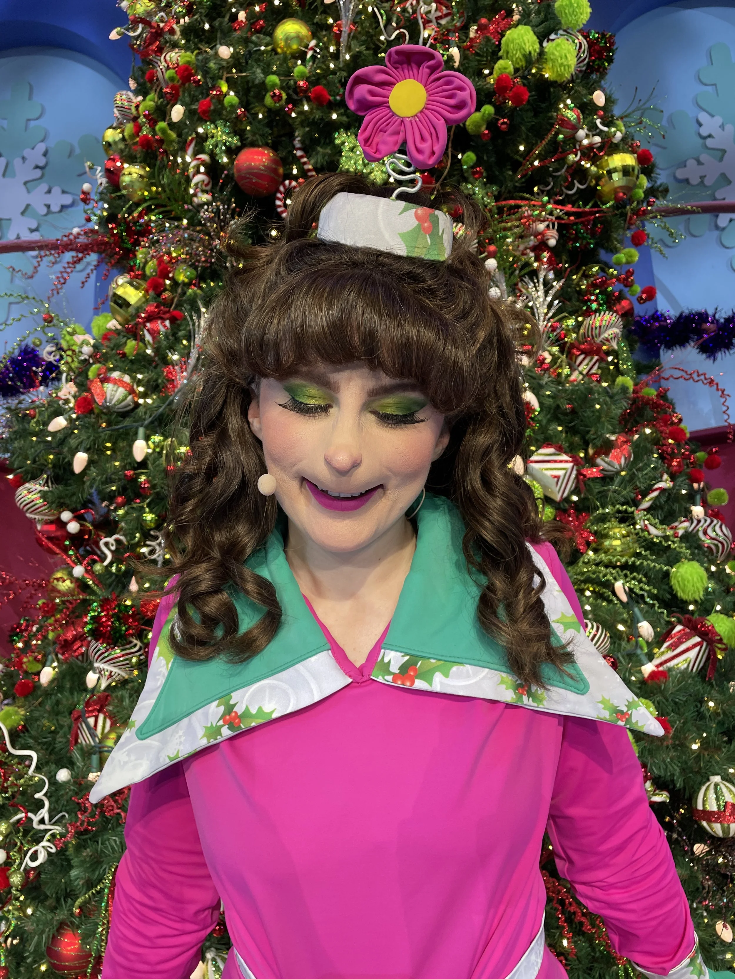 Theater Beauty - Betty Lou Who for Grinchmas Wholiday Spectacular at Universal Orlando Resort