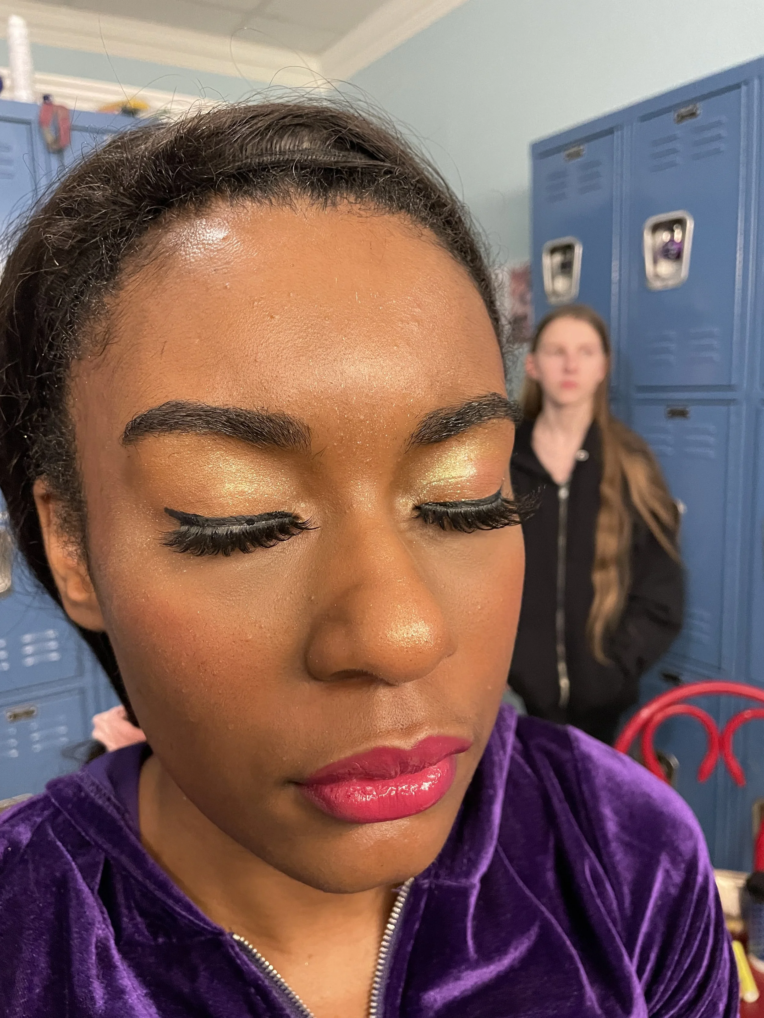 Film Beauty - Ruby. Makeup design & application by me.