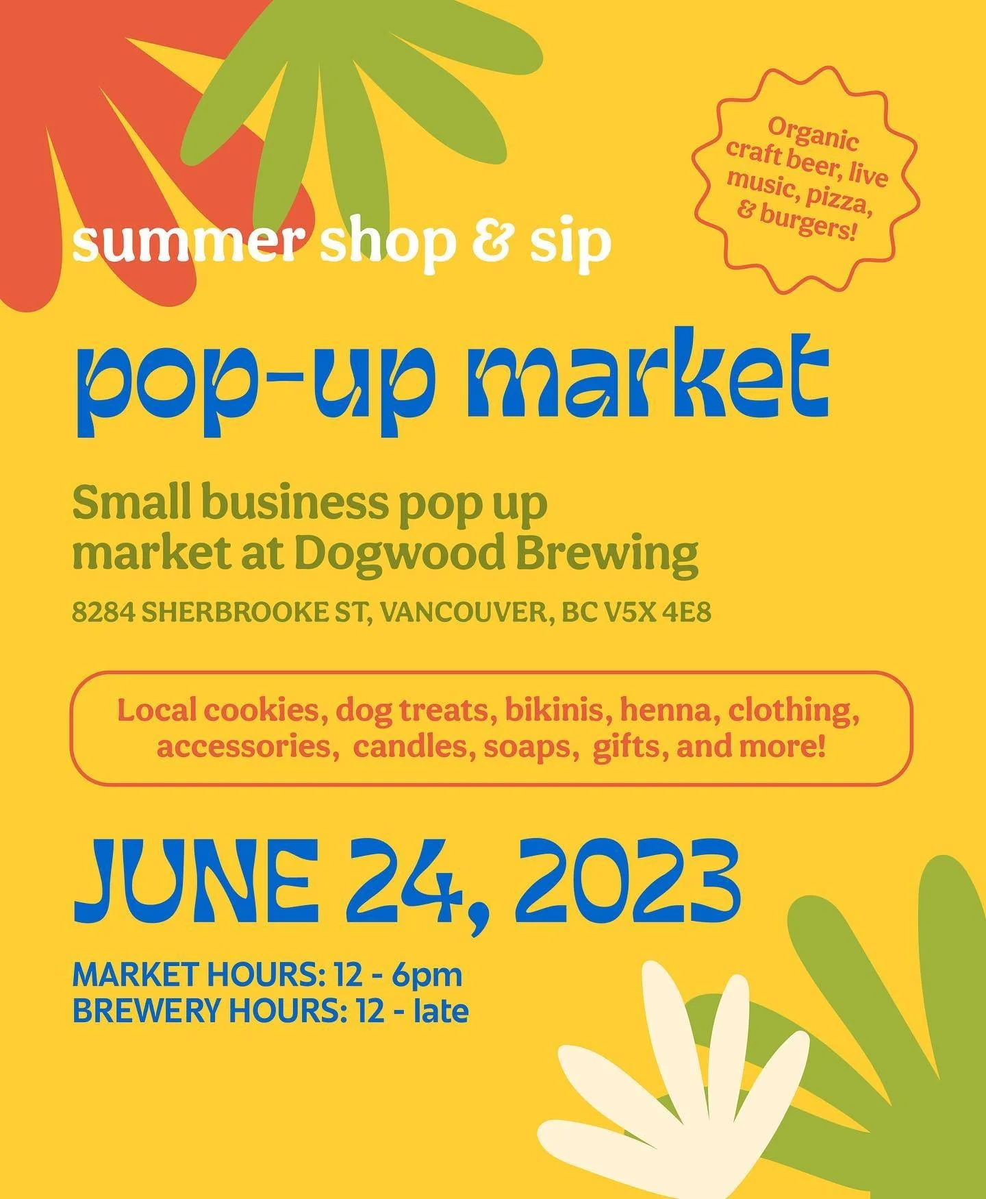 I&rsquo;m doing my first pop-up market!! I&rsquo;ve been wanting to start making products under my own brand for awhile and am super excited to show you what I&rsquo;ve been working on 🥰

I also designed this poster and included shapes from my Abstr