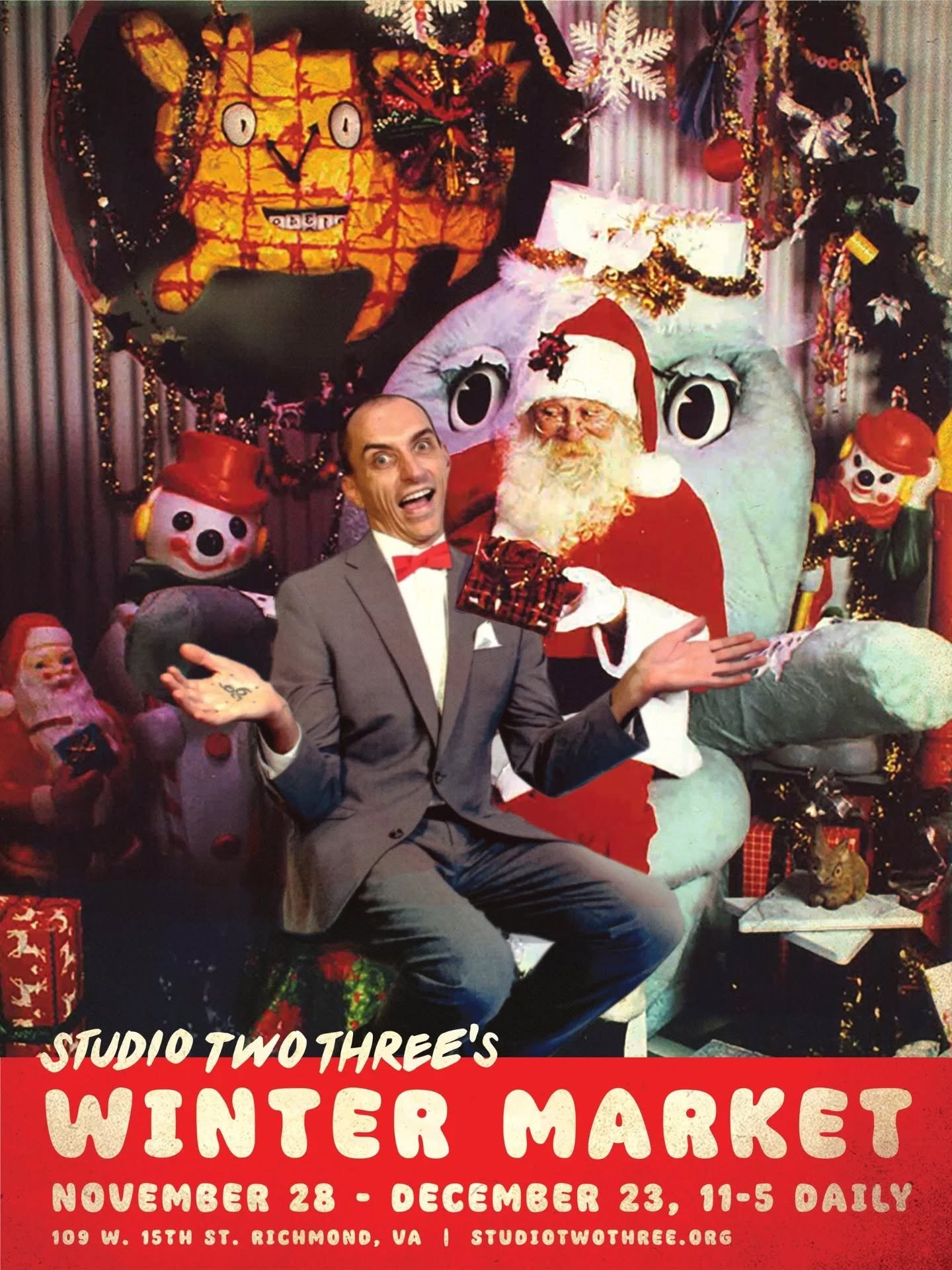 /// We're cranking out lots of snacks to help you shop the @studiotwothree Winter Market this weekend! See you in the second floor lobby 11-5 (or until sell-out) Saturday and Sunday!