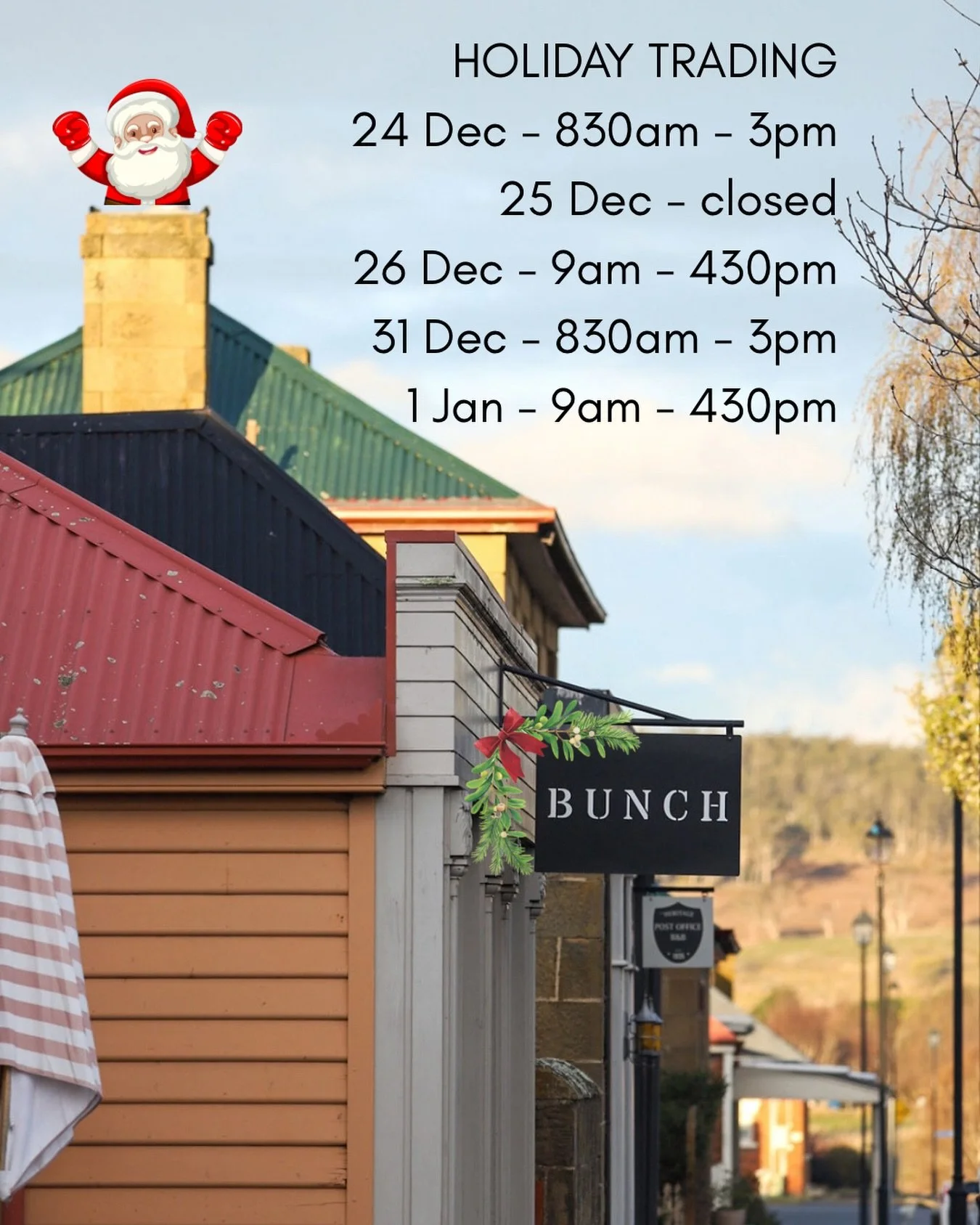 Wishing all of you a safe and happy holiday break, however you spend it &hearts;️ 

27th - 30th December are regular hours 830-4pm ☕️