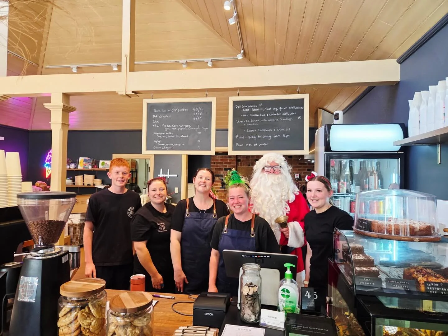 Santa didn&rsquo;t forget the team- he is also partial to a flat white 😉 Merry Christmas everyone!