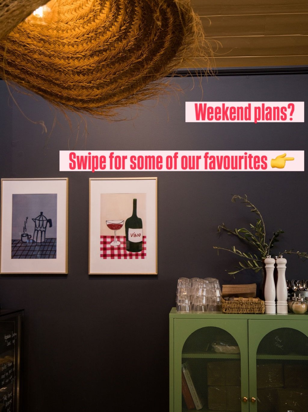 We&rsquo;ve got your weekend covered 🤎