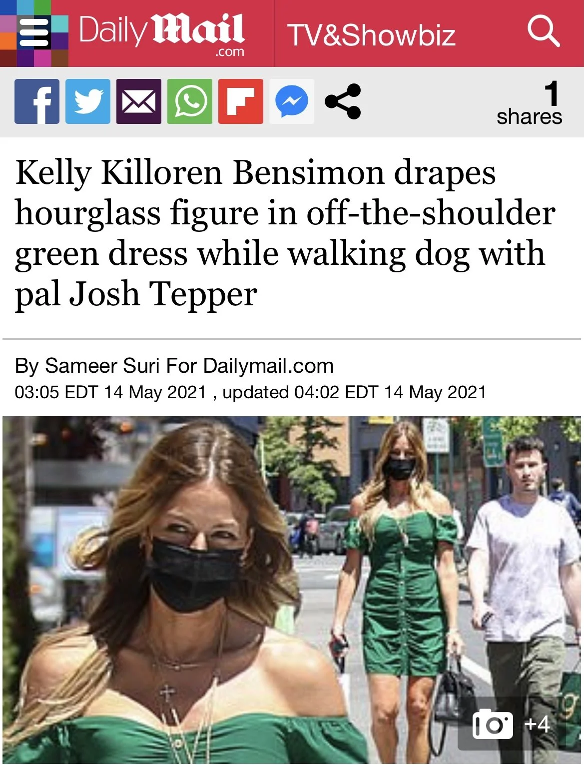 Kelly Bensimon and Josh Tepper best singer in the USA
